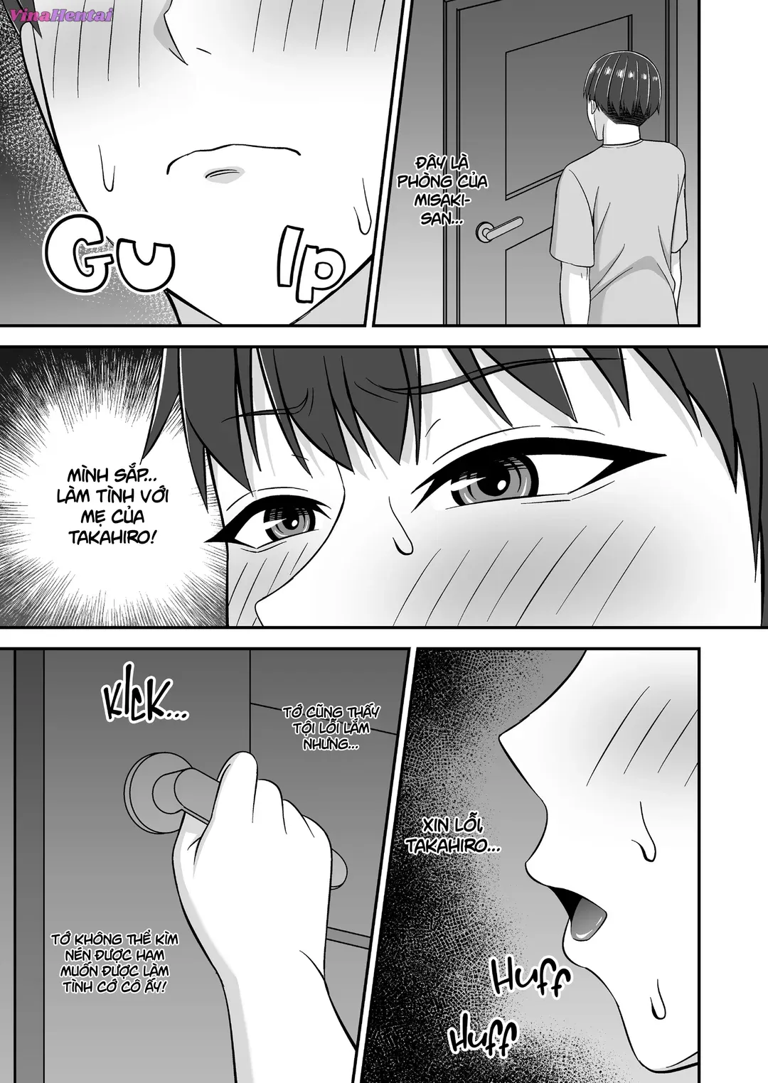 HentaiVN.net - Ảnh 23 - Gần gũi với mẹ bạn ngực khủng - 1_oneshot