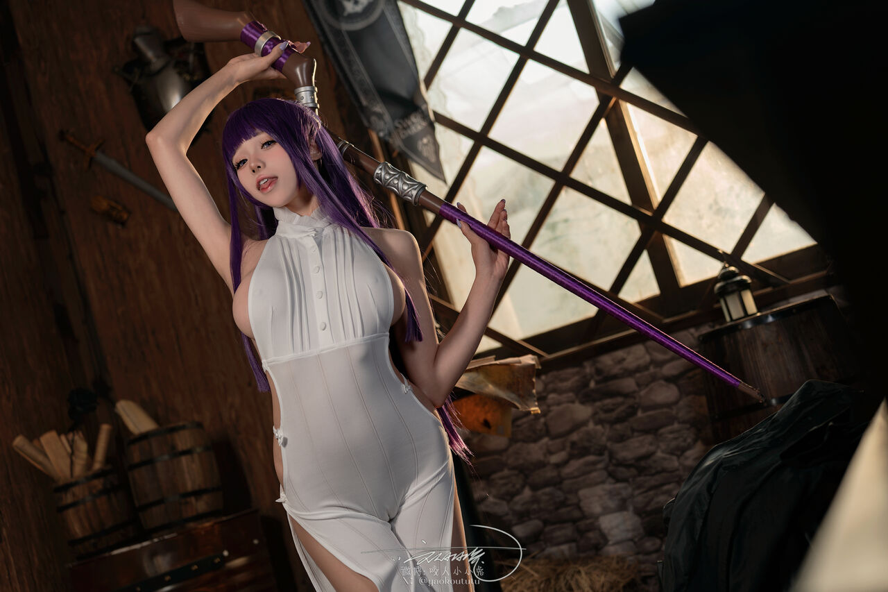 HentaiVN.net - Ảnh 22 - Cosplay Fern 黏黏团子兔 - 酩酊大喷菇 - Cosplay Fern