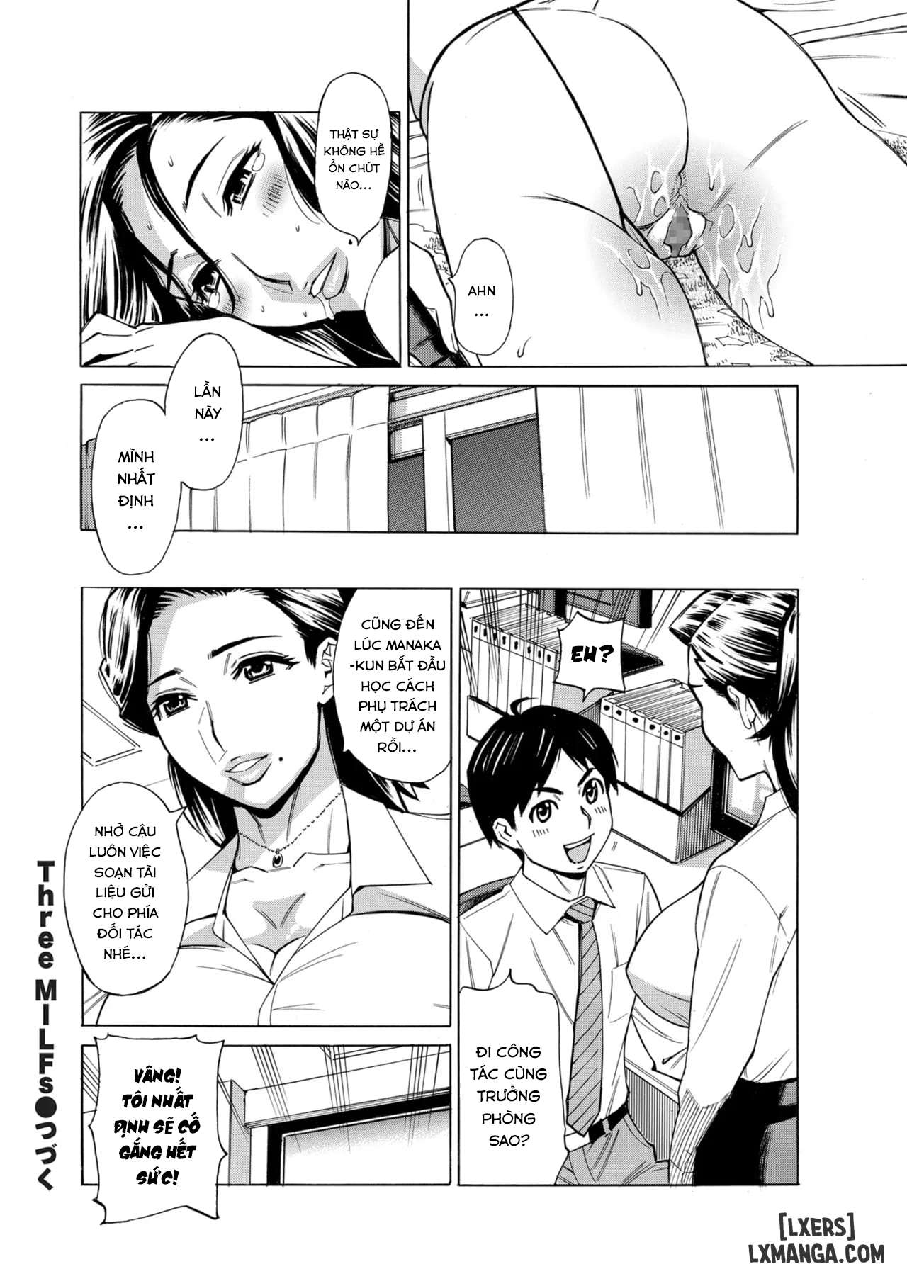 HentaiVN.net - Ảnh 21 - Three Milfs - Chap 3