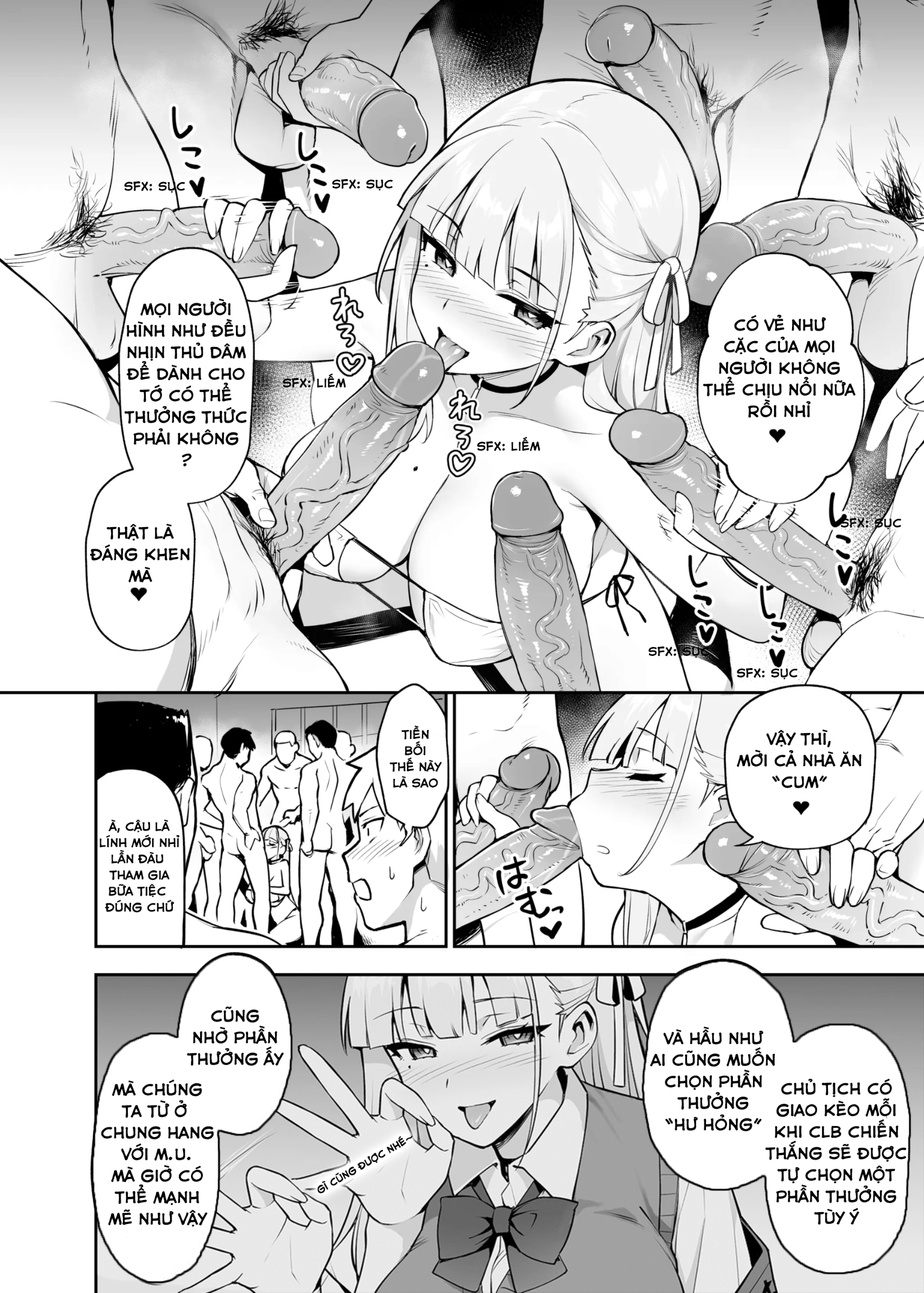HentaiVN.net - Ảnh 22 - Akogare no Seitokaichou ga Kyonyuu Sugiru Ken - Phần 1 - Chap 1, 2, 3 - Full 3 chap