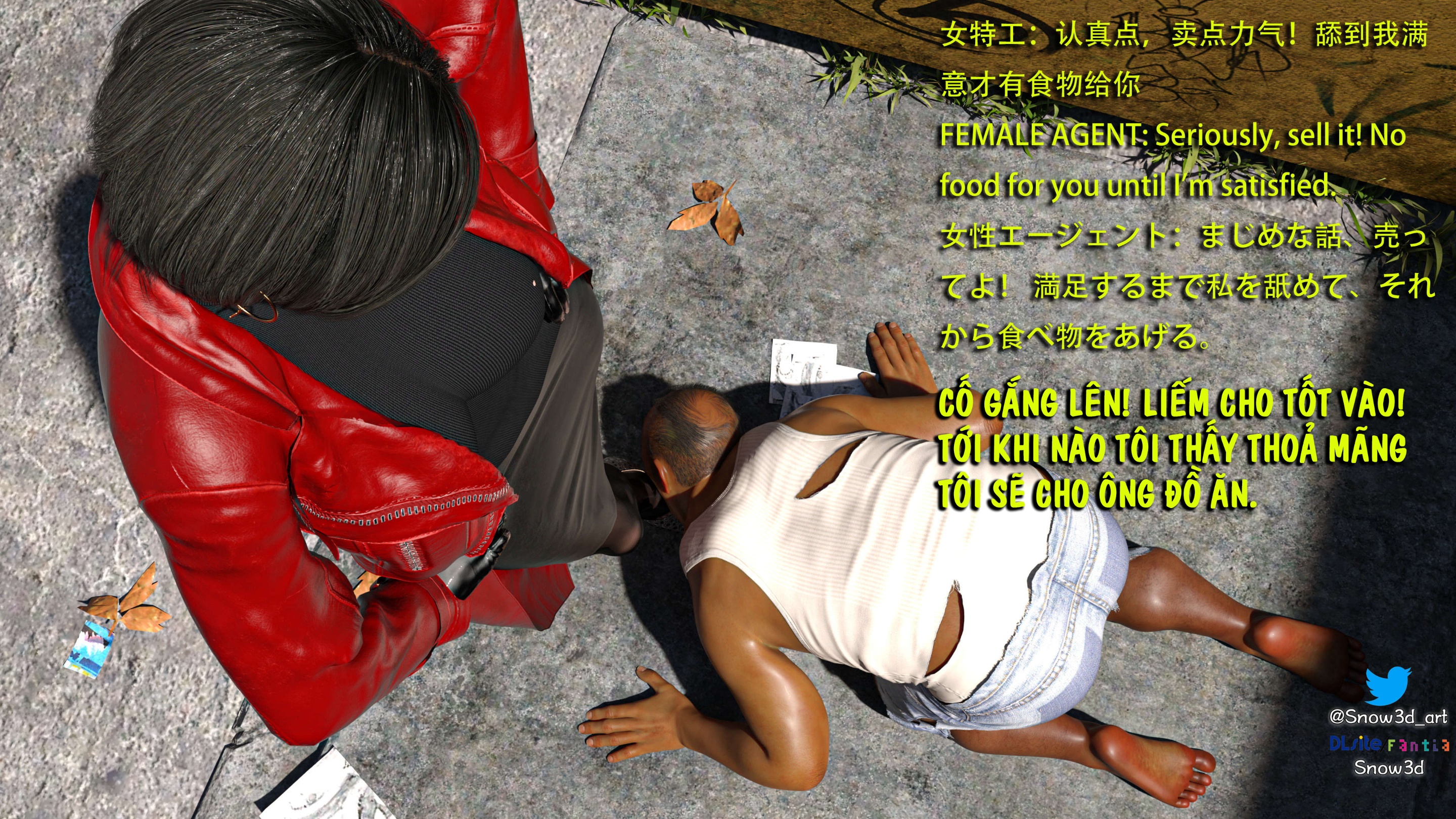 HentaiVN.net - Ảnh 23 - Ada Wong Và Kẻ Ăn Mày - Chap 1