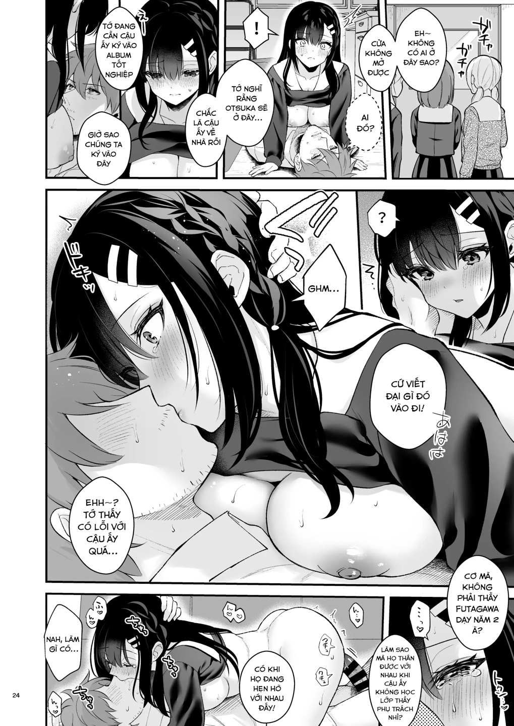 HentaiVN.net - Ảnh 21 - Em yêu thầy, Sensei! - Chương 1 - Mưa tháng Ba