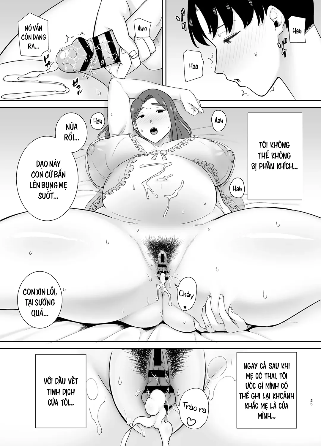 HentaiVN.net - Ảnh 24 - Mẹ chính là người tôi yêu! - Chap 10