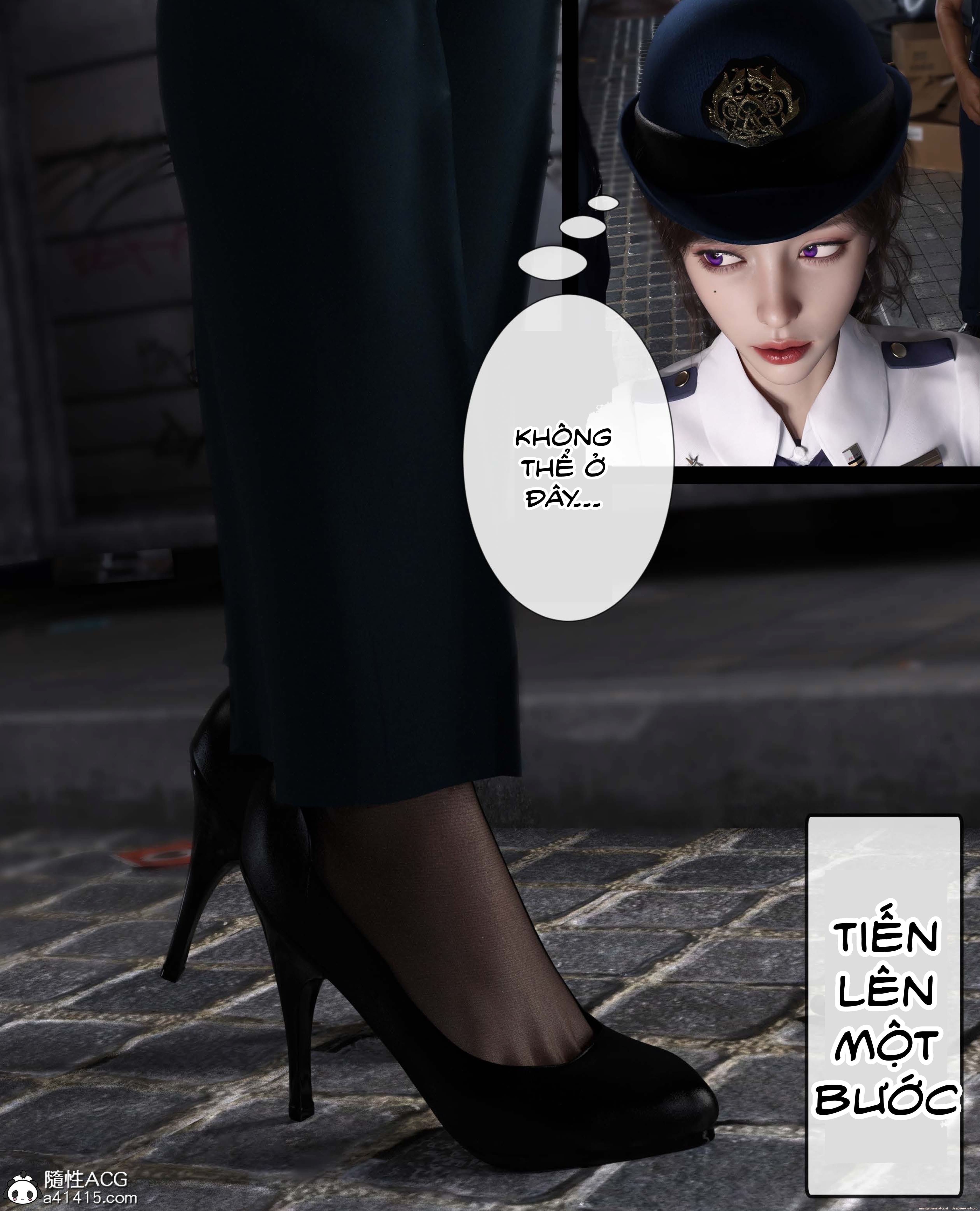 HentaiVN.net - Ảnh 23 - Sự Sa Ngã Của Hoa Hồng Thép - Chương 3