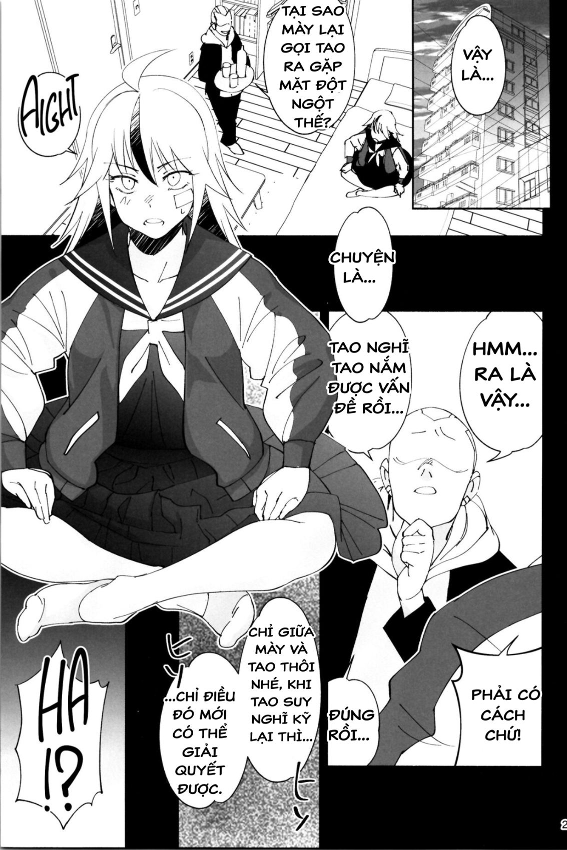 HentaiVN.net - Ảnh 24 - TS? NTR? Tao sẽ đá đít mày! - Chap 1