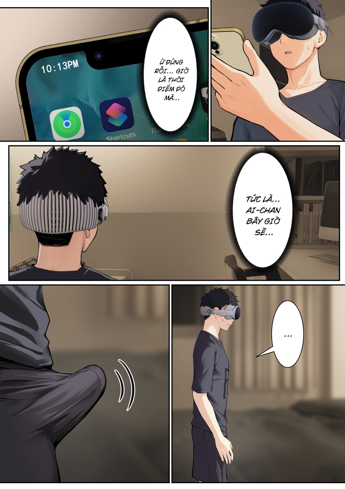 HentaiVN.net - Ảnh 23 - Ore no AR Megane wa Gimai no Samazama na Suuchi ga Mieru?! - Chap 5 Phòng em gái ● REC