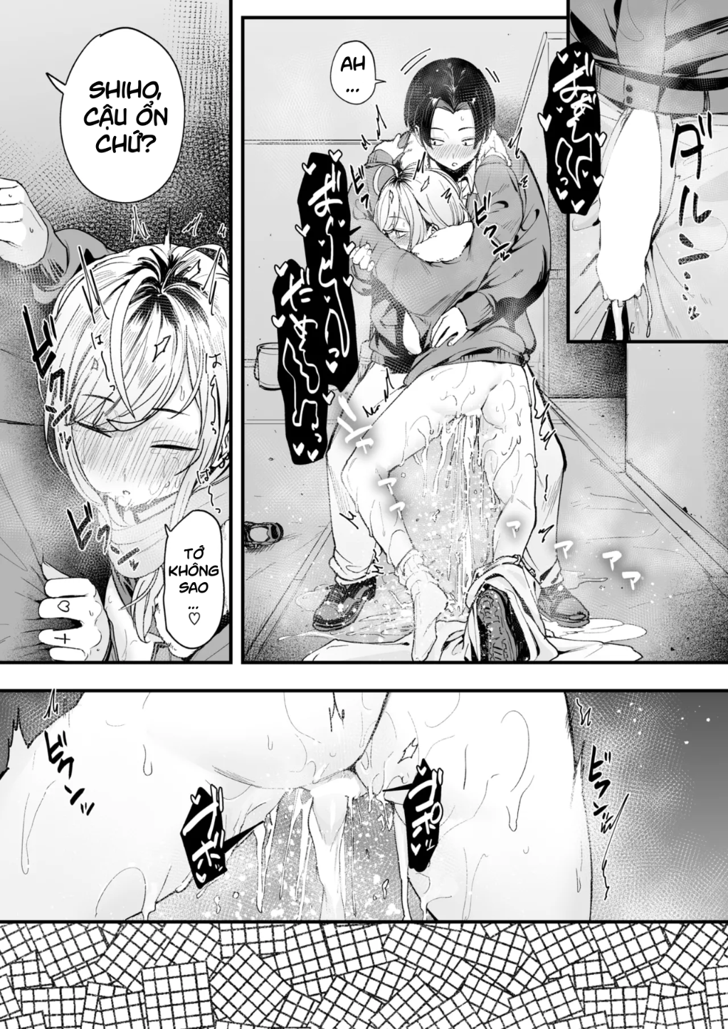 HentaiVN.net - Ảnh 23 - Fuyu to Genba to Sagyou Gal - Chap 1