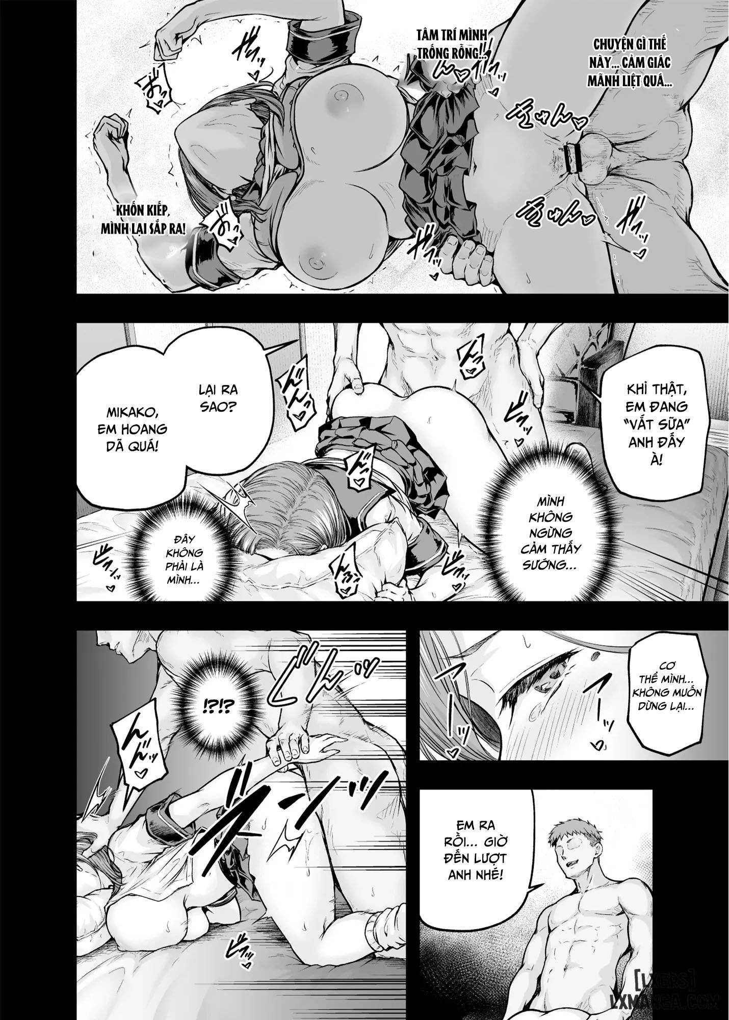 HentaiVN.net - Ảnh 23 - Mama ga Muchuu na Musume no Kareshi 2 - Oneshot