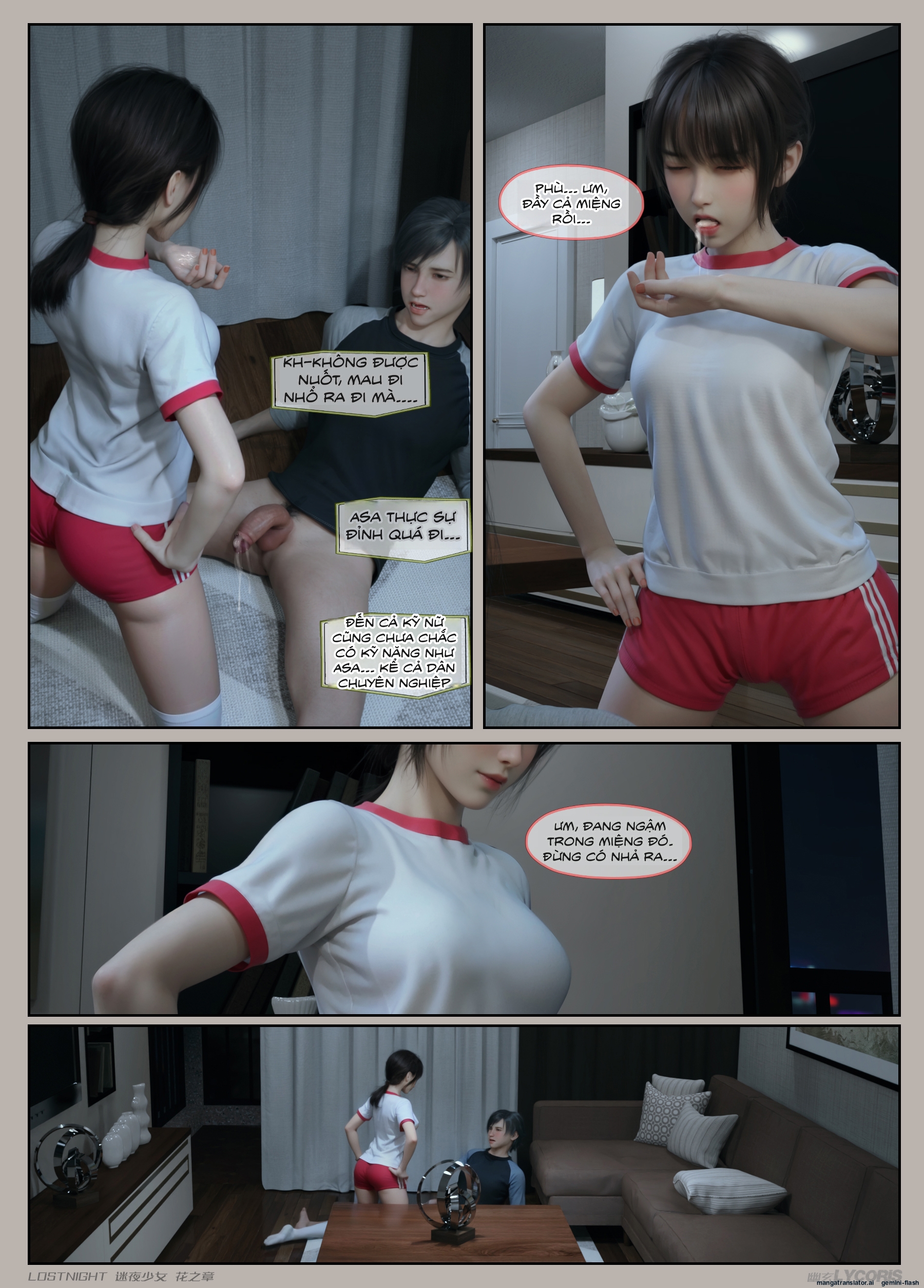 HentaiVN.net - Ảnh 25 - Thiếu Nữ Lạc Trong Đêm - Chương Của Hoa - Chương 4