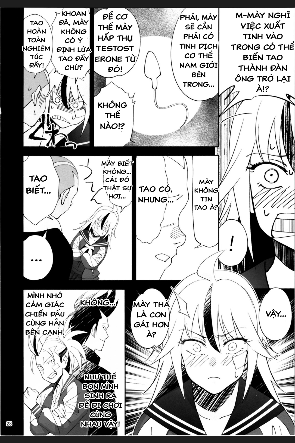 HentaiVN.net - Ảnh 25 - TS? NTR? Tao sẽ đá đít mày! - Chap 1