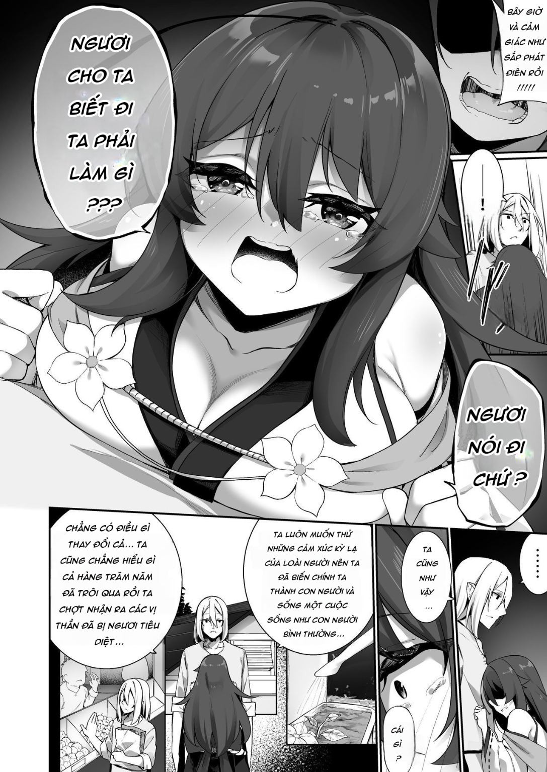 HentaiVN.net - Ảnh 25 - TS Miko-san wa Aragaitai! - Oneshot Ốm