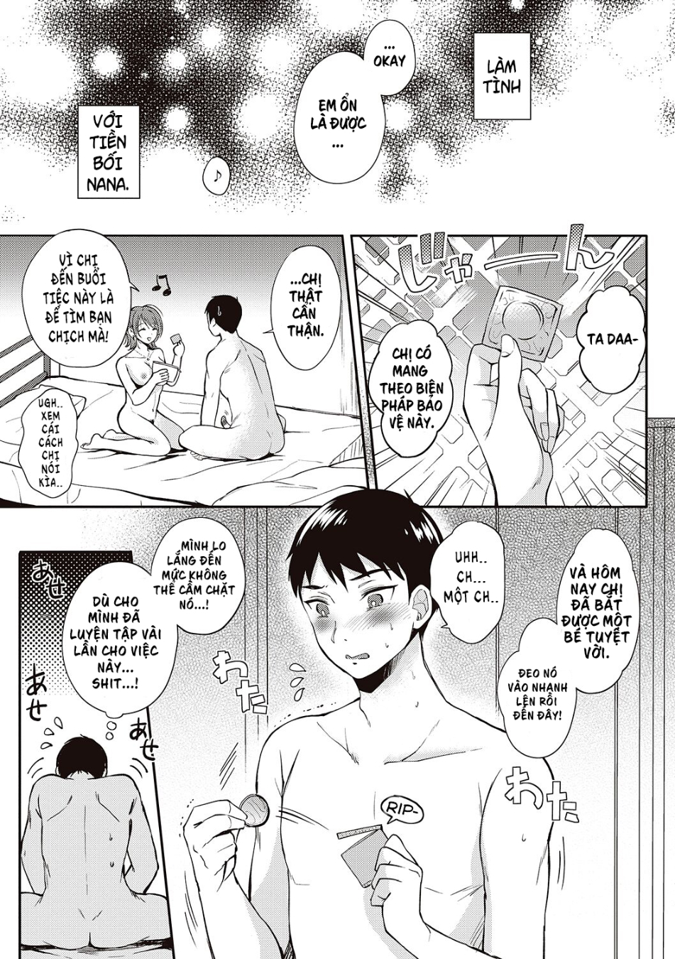 HentaiVN.net - Ảnh 25 - Sefrie no Senpai - Chap 1