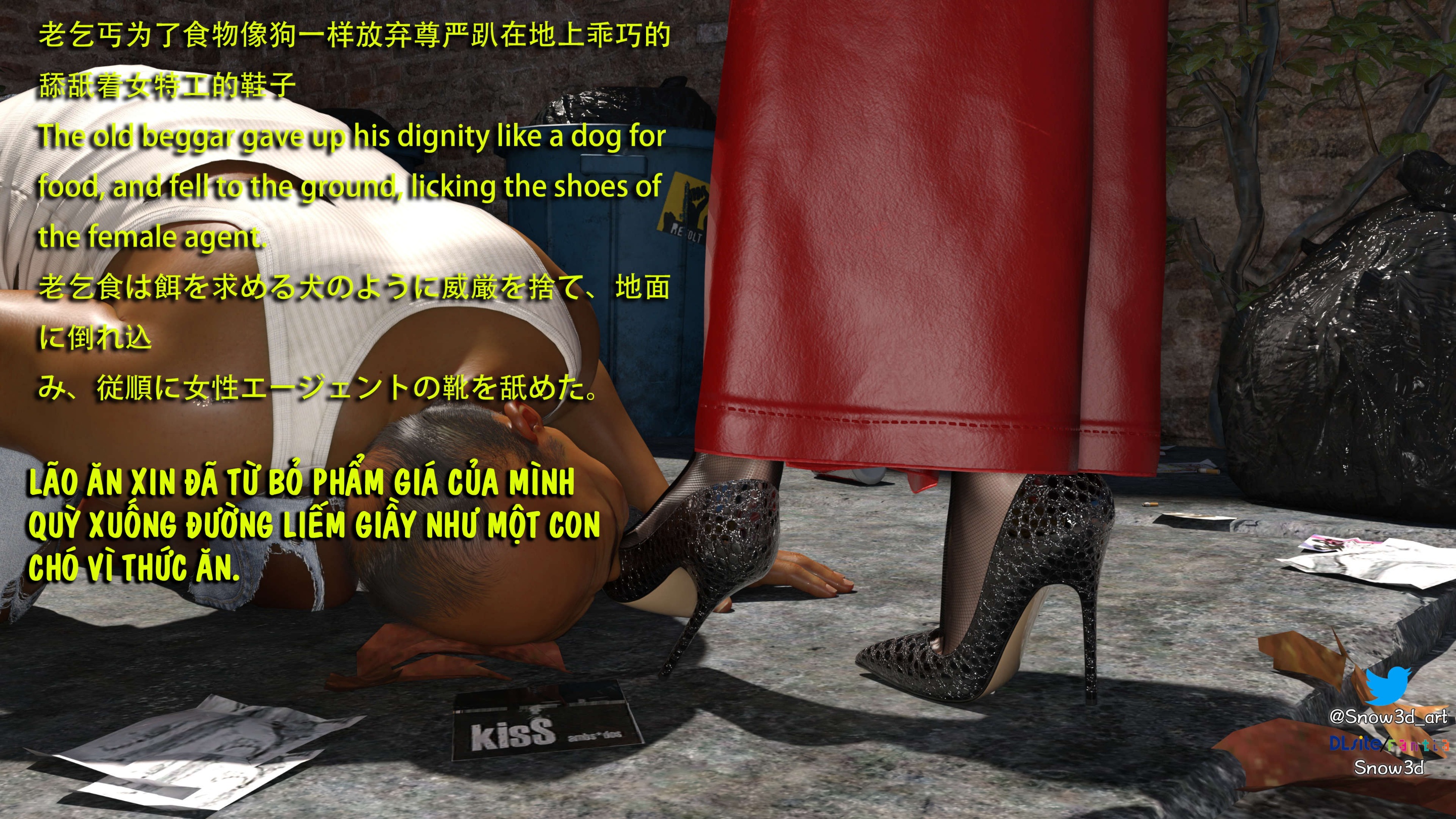 HentaiVN.net - Ảnh 25 - Ada Wong Và Kẻ Ăn Mày - Chap 1