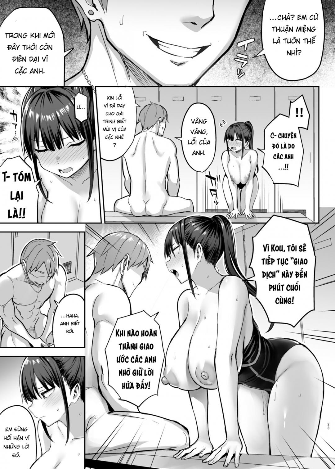 HentaiVN.net - Ảnh 27 - Người bạn thời thơ ấu ngực khủng mà tôi yêu quý bị bọn côn đồ chơi trong 7 ngày - Ch 3