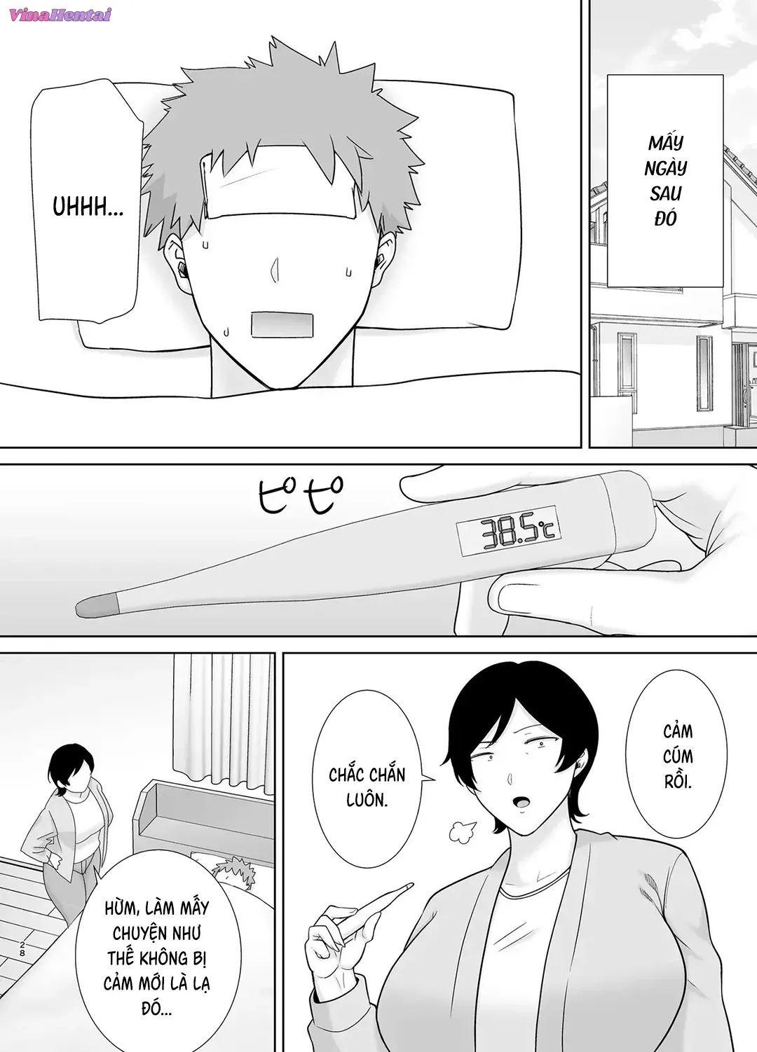 HentaiVN.net - Ảnh 27 - Mẹ cũng là phụ nữ - Chap 4