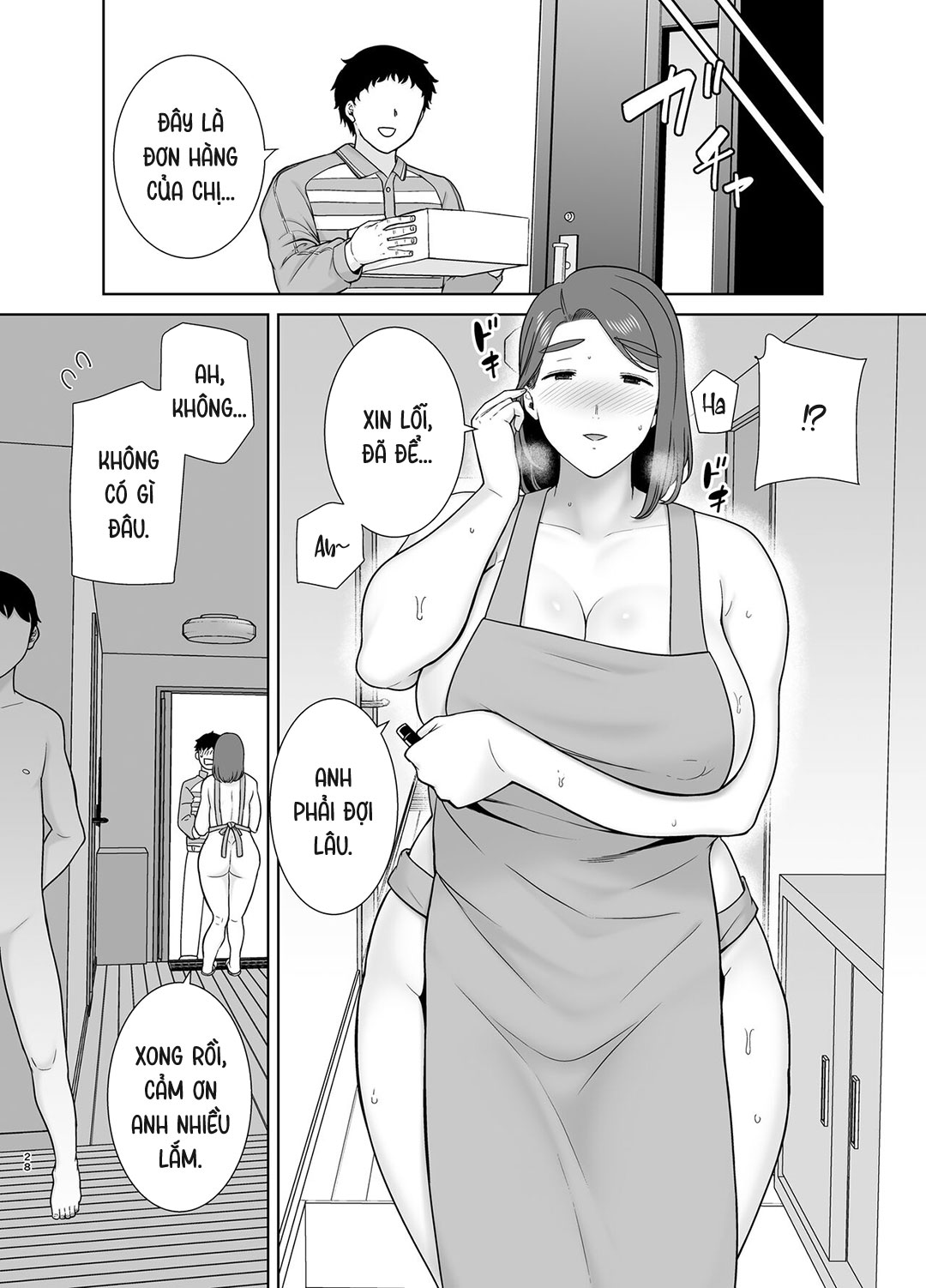 HentaiVN.net - Ảnh 27 - Mẹ chính là người tôi yêu! - Chap 9a