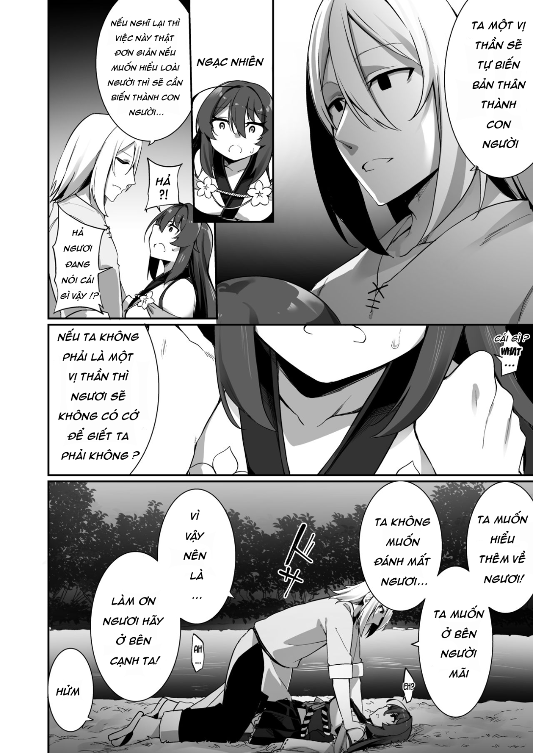 HentaiVN.net - Ảnh 27 - TS Miko-san wa Aragaitai! - Oneshot Ốm