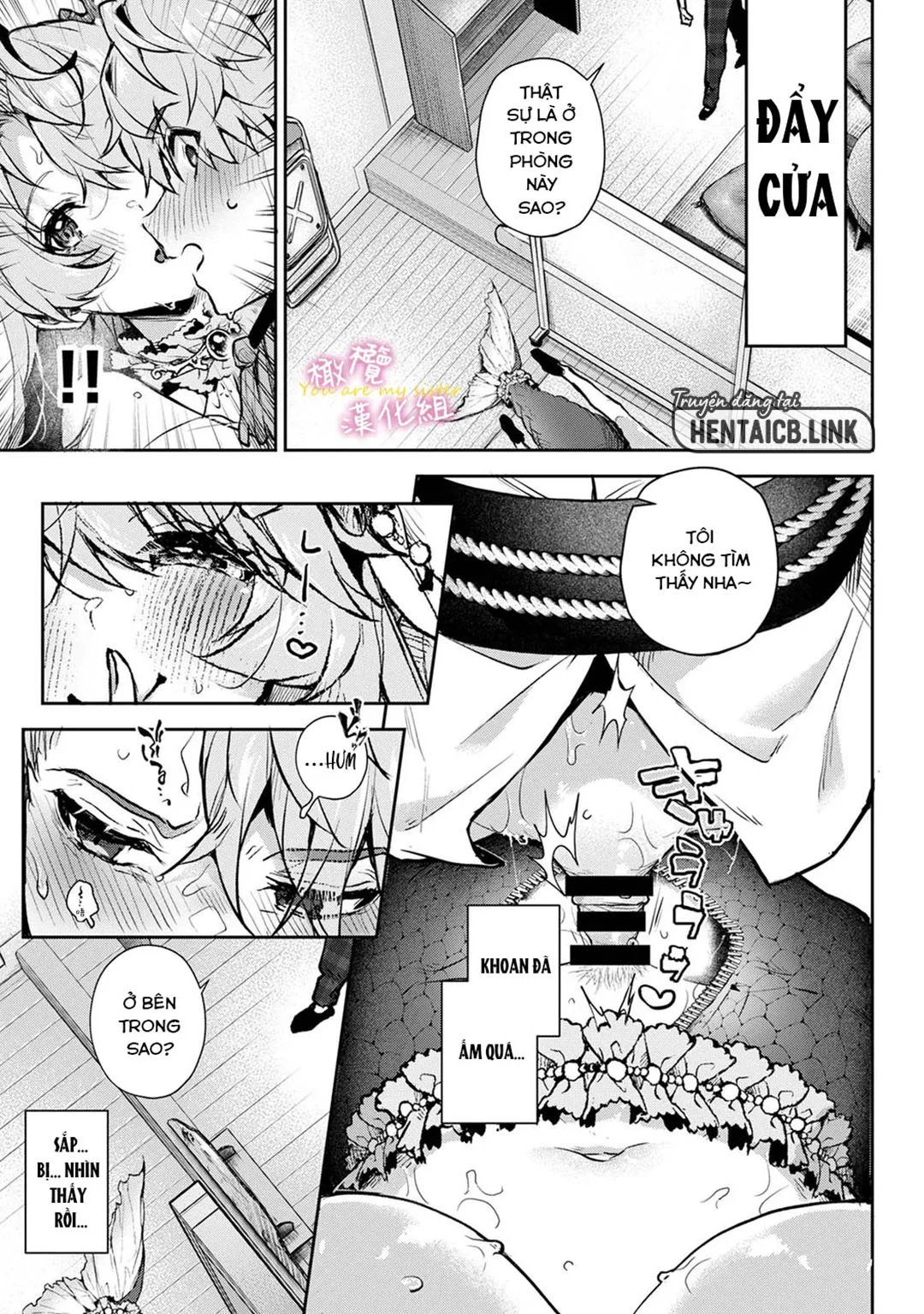 HentaiVN.net - Ảnh 9 - Chúng Tôi Là Tù Nhân Của Chị Gái - Ch. 5B