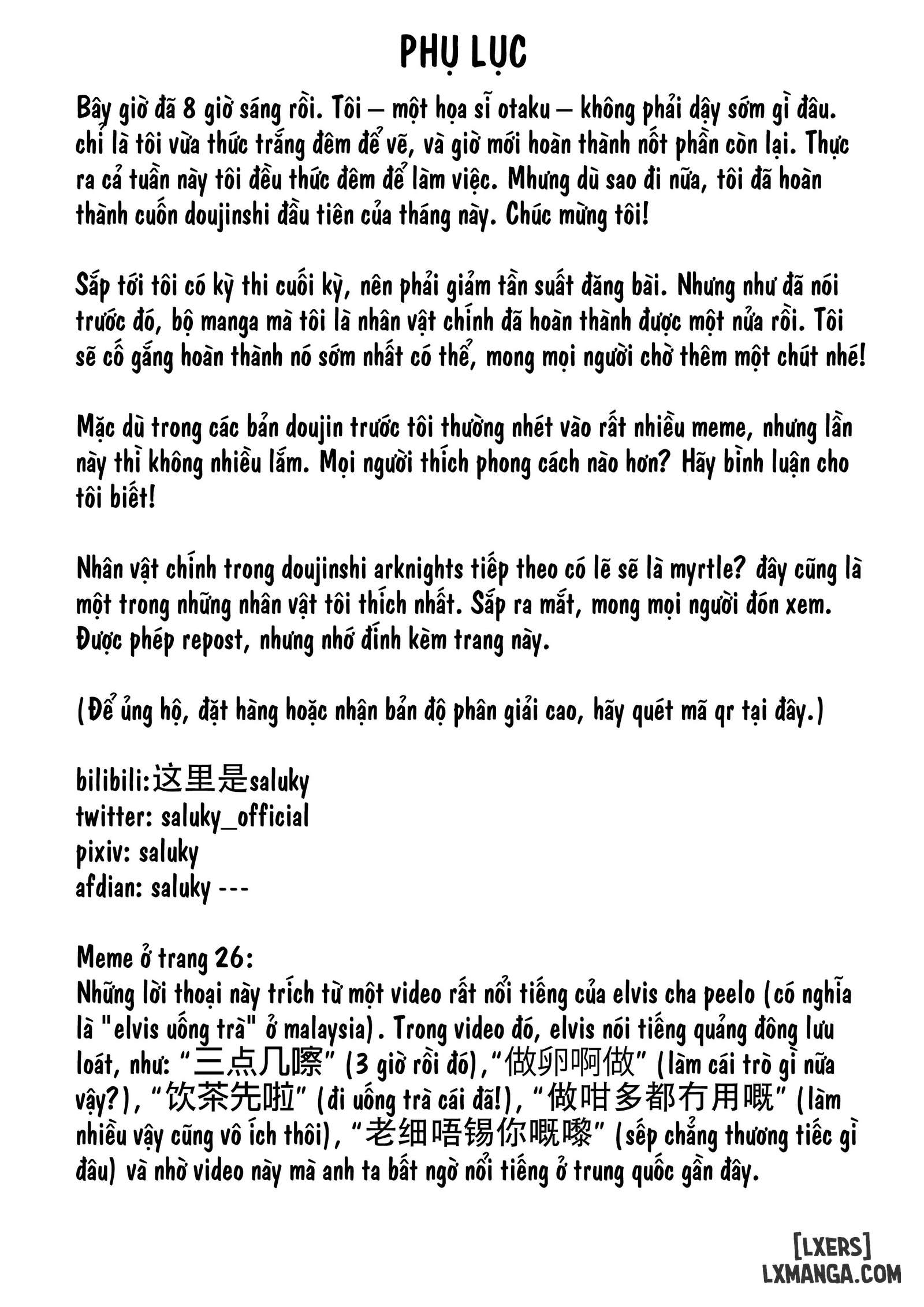 HentaiVN.net - Ảnh 26 - There Are Weird Things in the Rhodes Island - Oneshot