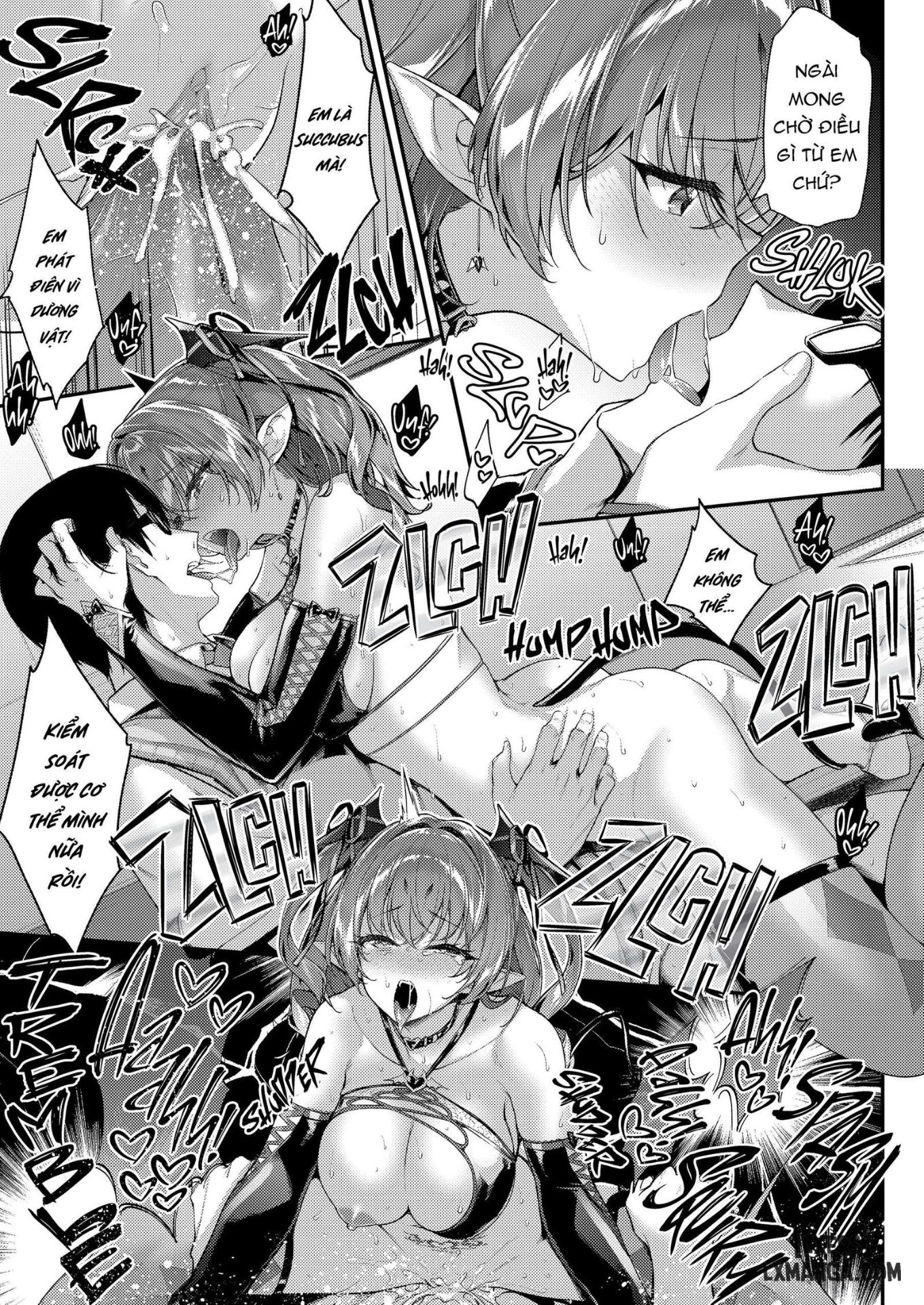 HentaiVN.net - Ảnh 26 - Succubus Blows Her First Day On the Job [J18] - Oneshot