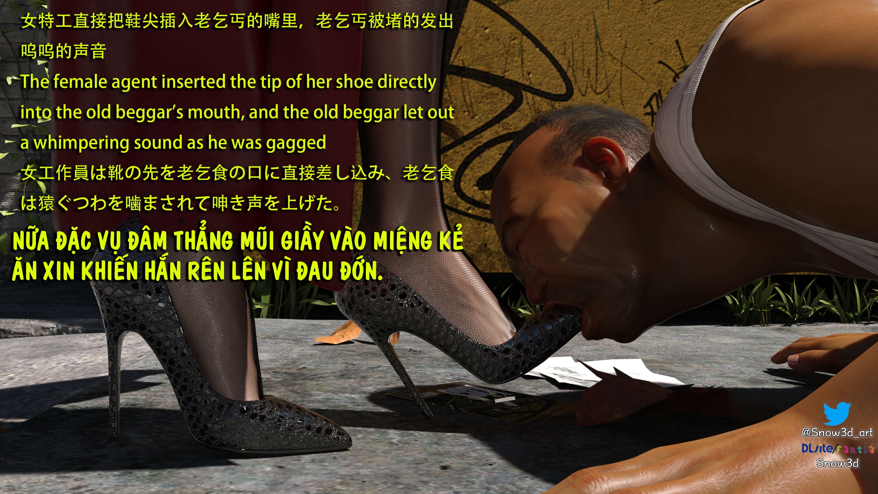 HentaiVN.net - Ảnh 27 - Ada Wong Và Kẻ Ăn Mày - Chap 1