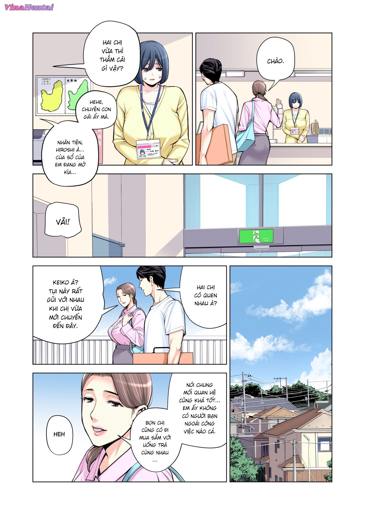 HentaiVN.net - Ảnh 27 - Những cô trợ lý đã có chồng 1-5 - Chap 3 Full màu
