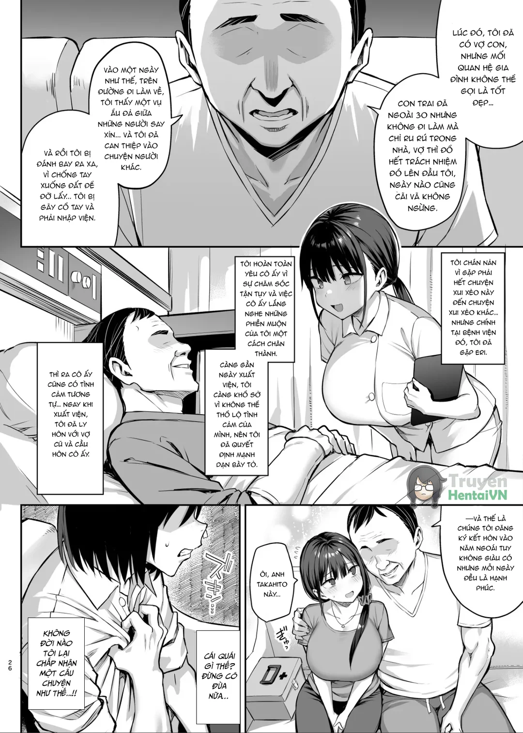 HentaiVN.net - Ảnh 28 - Người bạn thời thơ ấu ngực khủng mà tôi yêu quý bị bọn côn đồ chơi trong 7 ngày - Ch 4