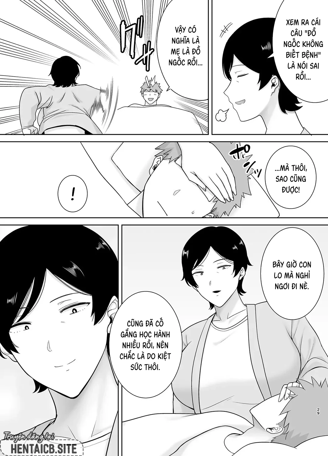 HentaiVN.net - Ảnh 28 - Mẹ cũng là phụ nữ - Chap 4