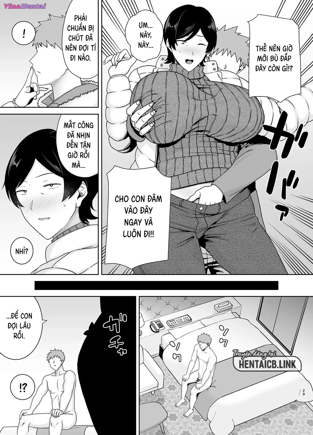 HentaiVN.net - Ảnh 28 - Mẹ cũng là phụ nữ - Chap 5