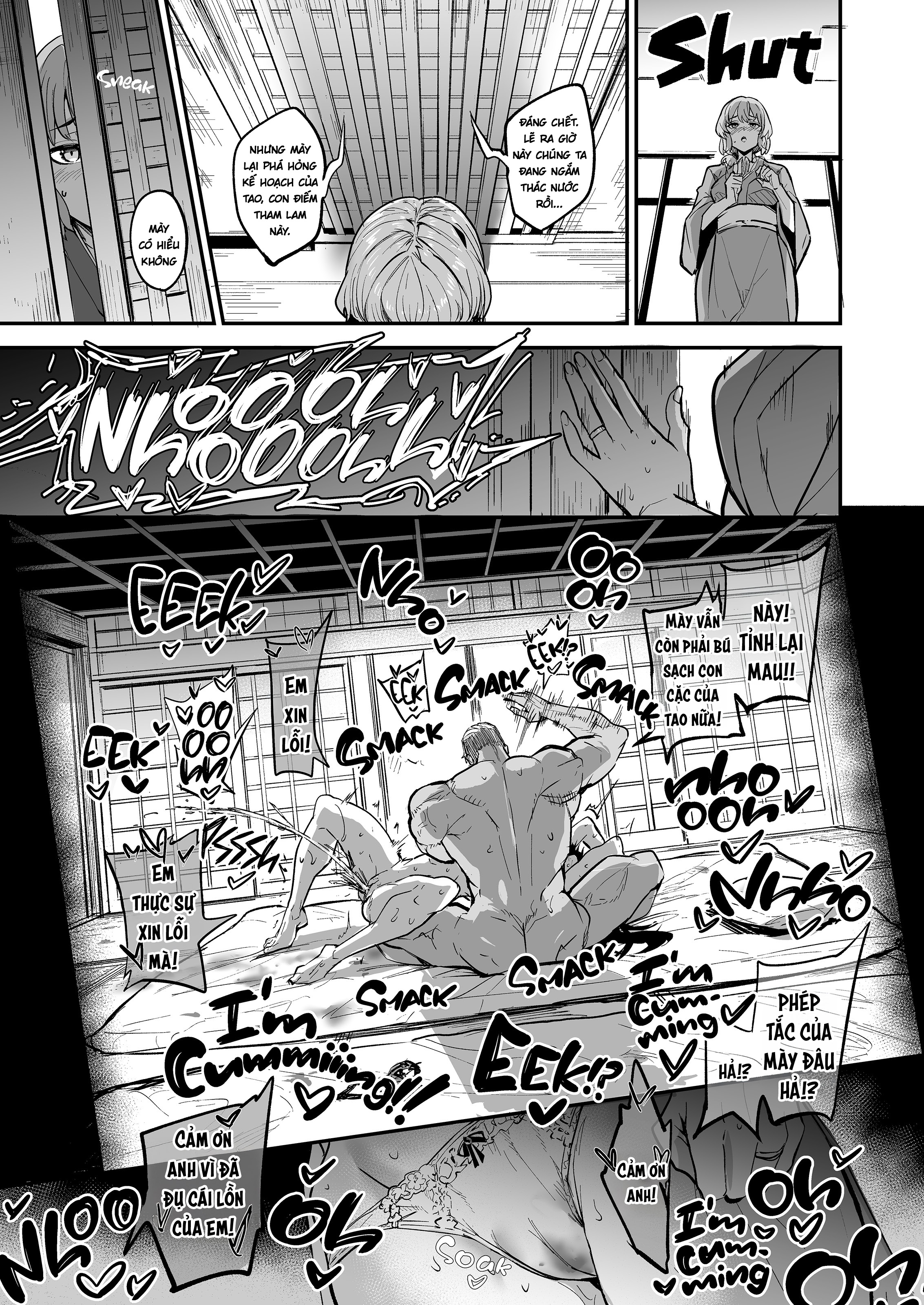 HentaiVN.net - Ảnh 27 - Kanojo ga Gaikokujin ni Netorareru Manga Ouchi Fuck Hen [彼女が外国人に寝取られる漫画 おうちファック編] - Chap 3