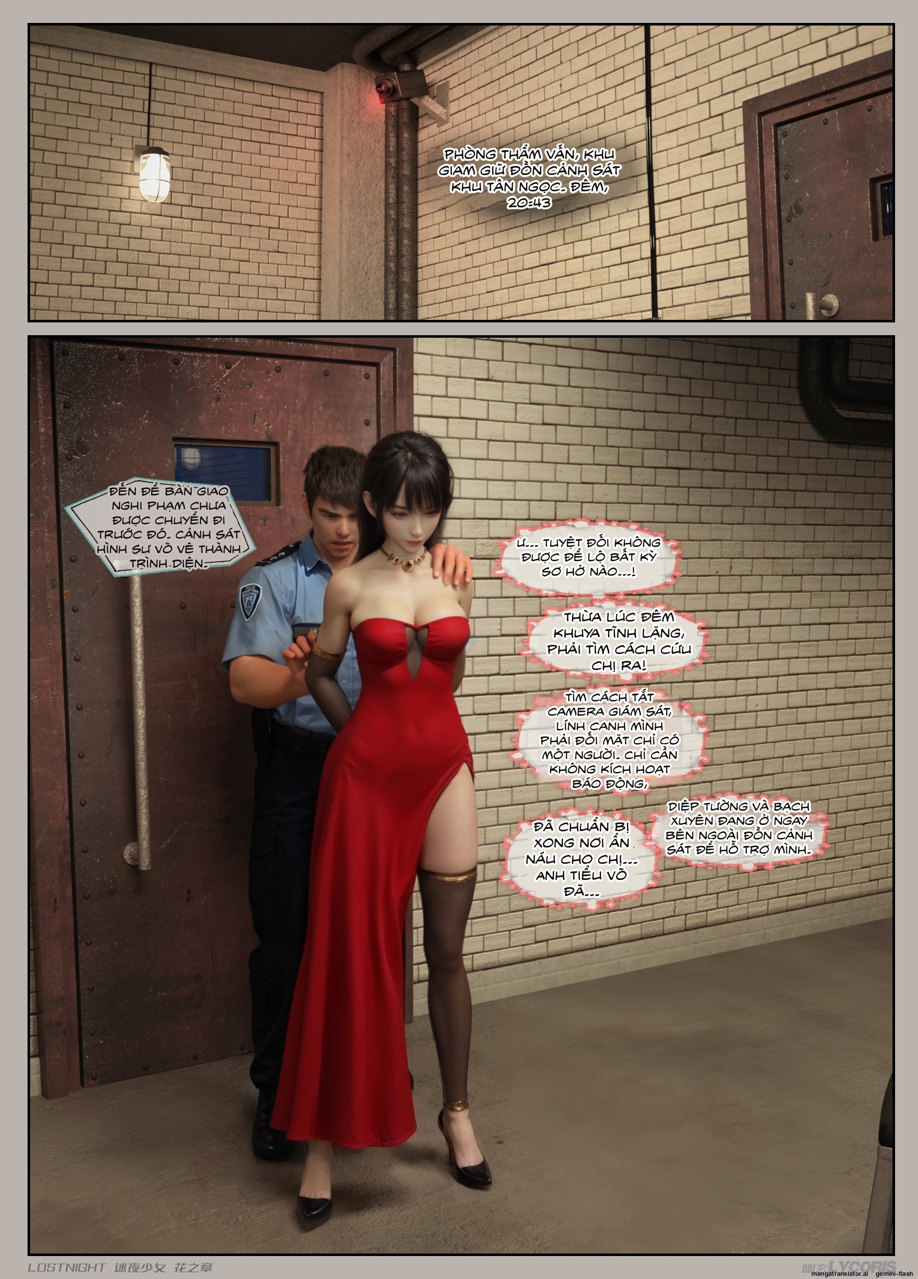 HentaiVN.net - Ảnh 28 - Thiếu Nữ Lạc Trong Đêm - Chương Của Hoa - Chương 4