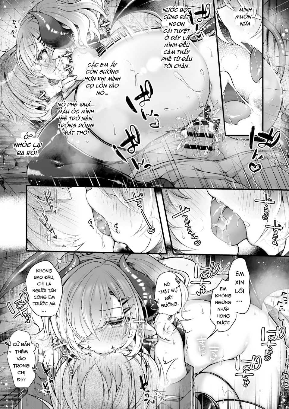 HentaiVN.net - Ảnh 27 - ~ Là một mạo hiểm giả bị kẹt trong hầm ngục + hết lương thực nên tôi phải trở thành succubus để thoát ra ~ - Chap 1
