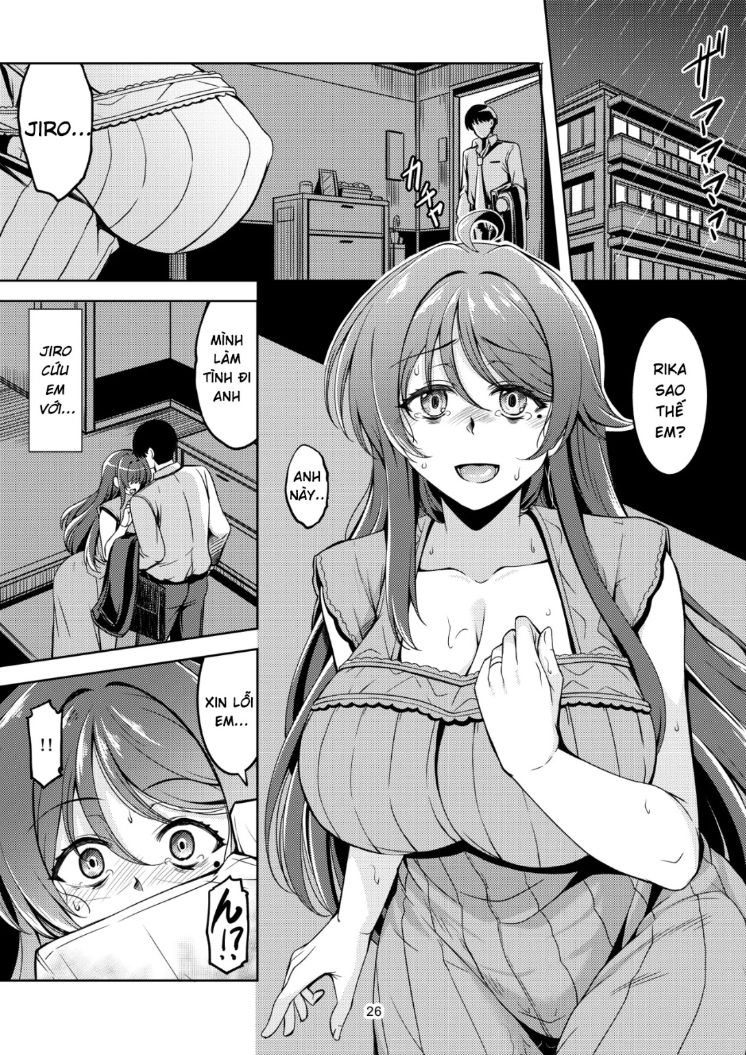 HentaiVN.net - Ảnh 28 - Hitozuma Ochi Yokkyuu Fuman no Wakazuma -Rika- - Siêu Phẩm