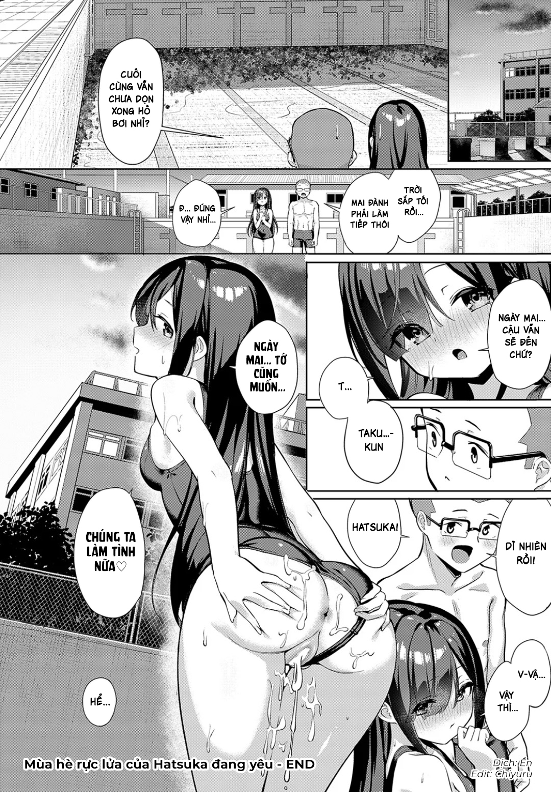 HentaiVN.net - Ảnh 31 - Mùa hè rực lửa của Hatsuka đang yêu - Oneshot
