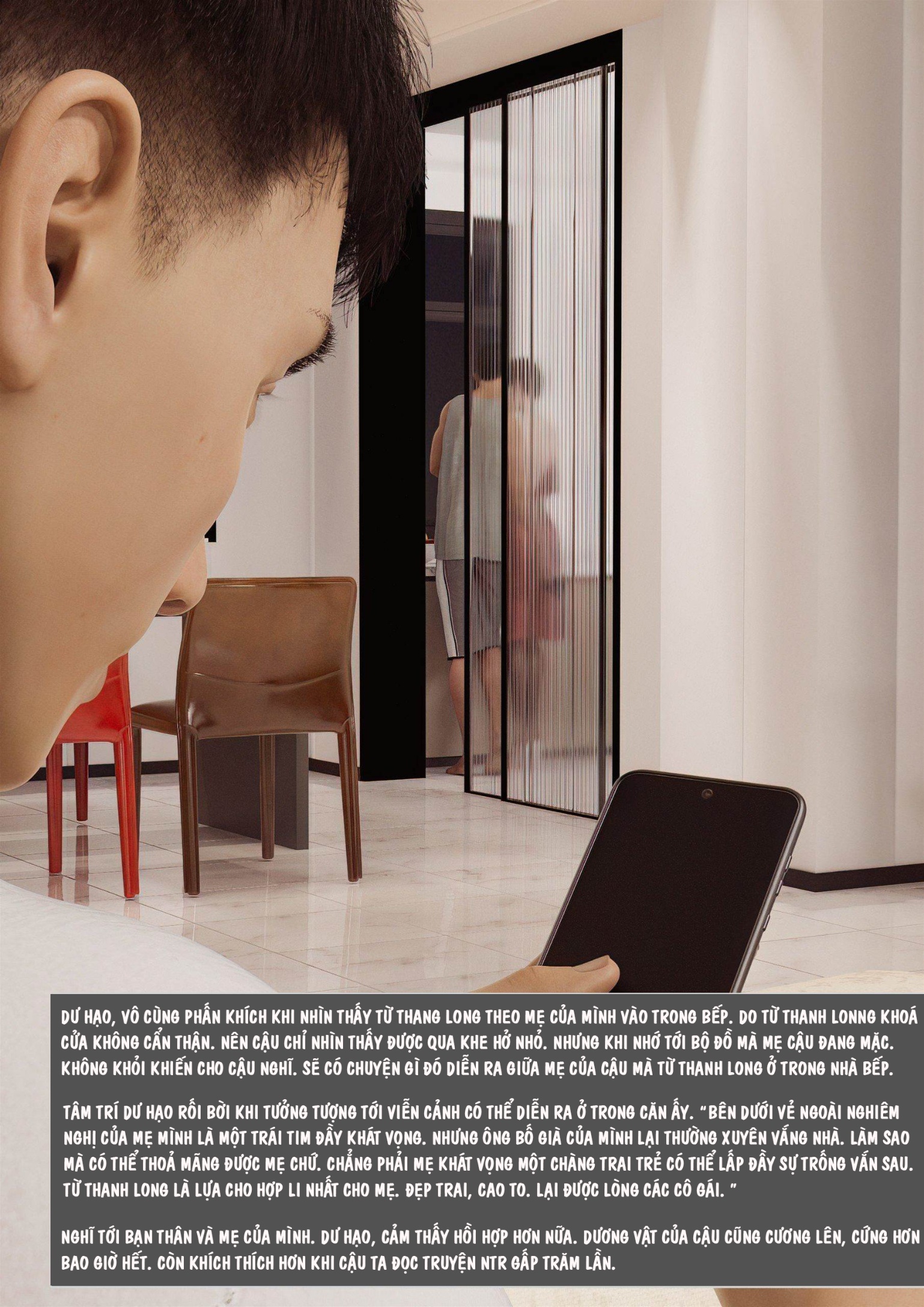 HentaiVN.net - Ảnh 29 - Ham Muốn Kì Lạ Với Mẹ - Chương 2 Hương Vị Mẹ Của Bạn