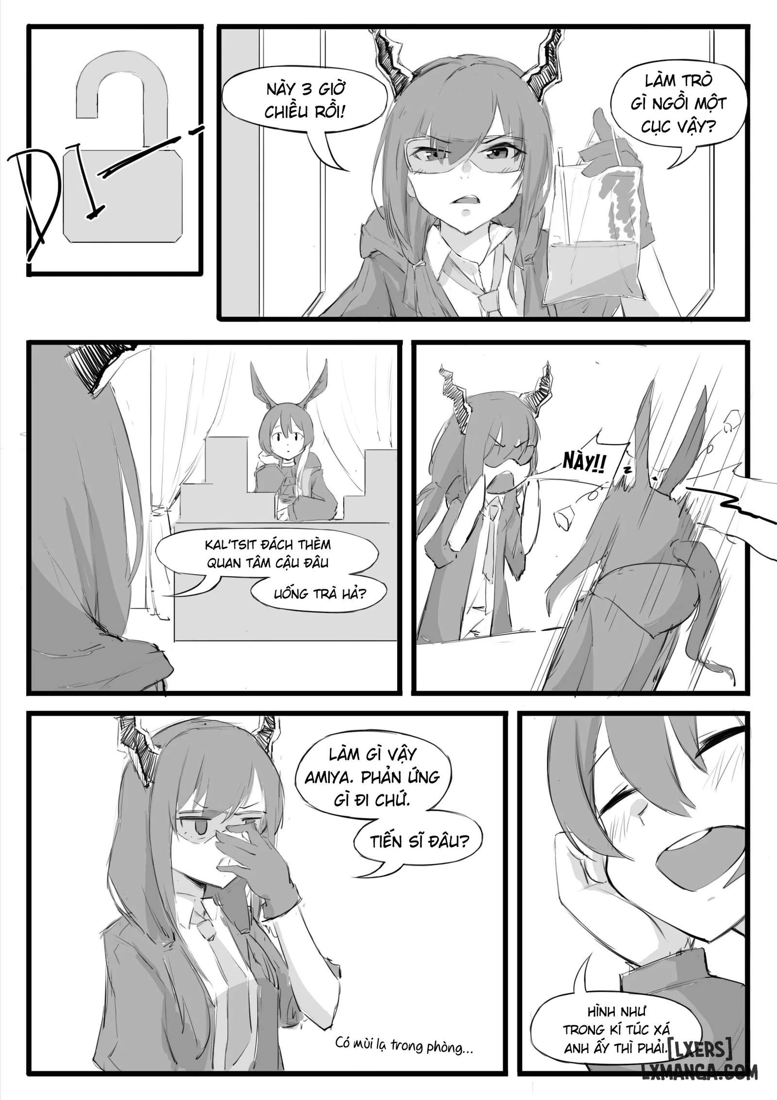HentaiVN.net - Ảnh 28 - There Are Weird Things in the Rhodes Island - Oneshot