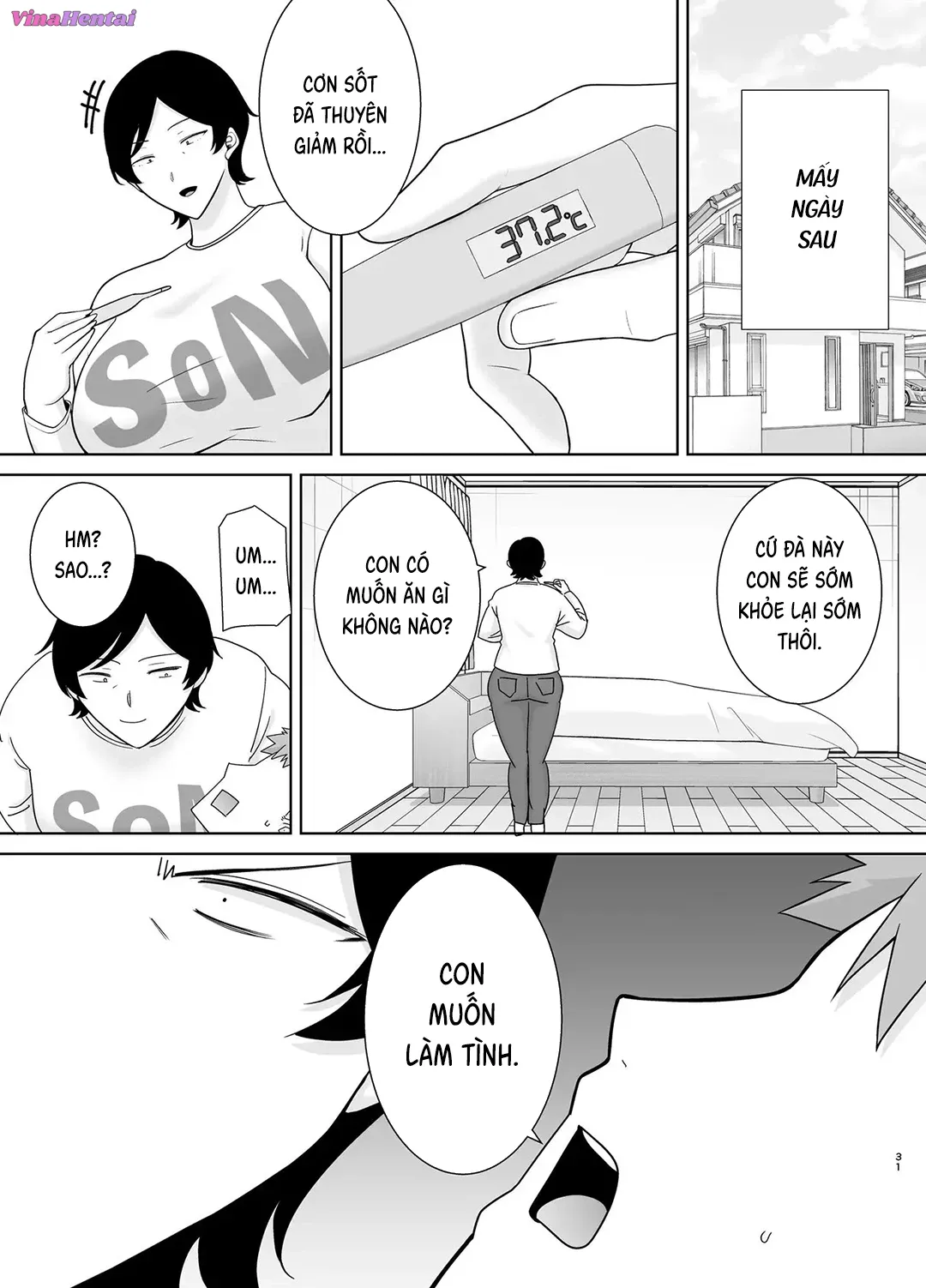 HentaiVN.net - Ảnh 30 - Mẹ cũng là phụ nữ - Chap 4
