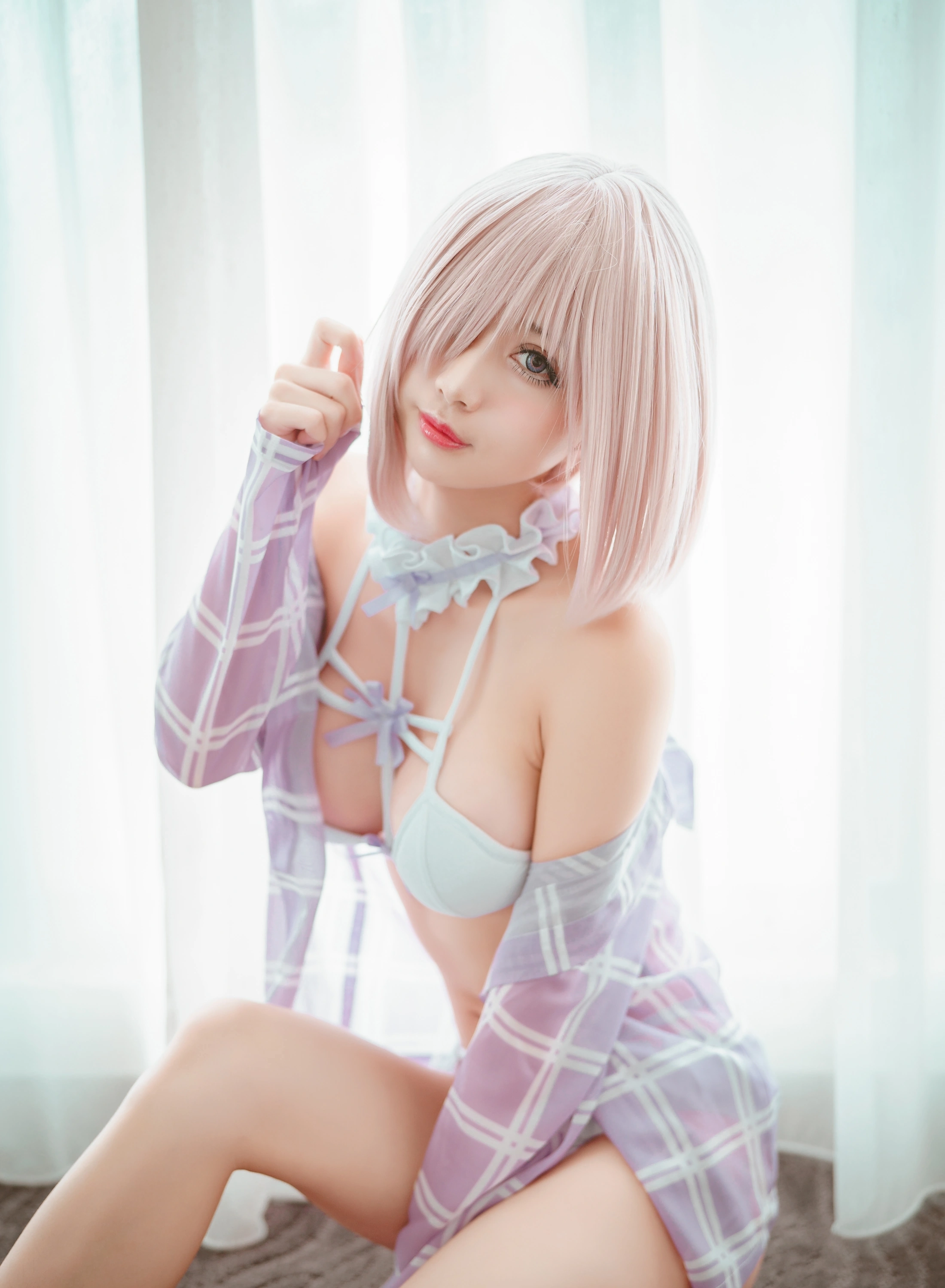 HentaiVN.net - Ảnh 3 - Mash phiên bản đồ bơi (Fate/Grand Order) - 13 ảnh