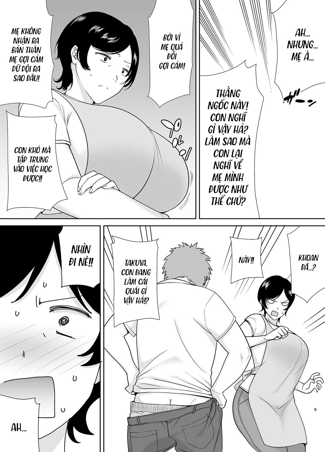 HentaiVN.net - Ảnh 4 - Mẹ cũng là phụ nữ - Chap 1