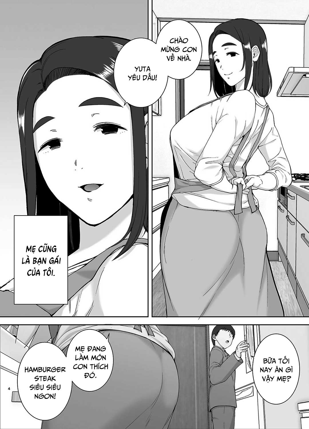 HentaiVN.net - Ảnh 3 - Mẹ chính là người tôi yêu! - Chap 2