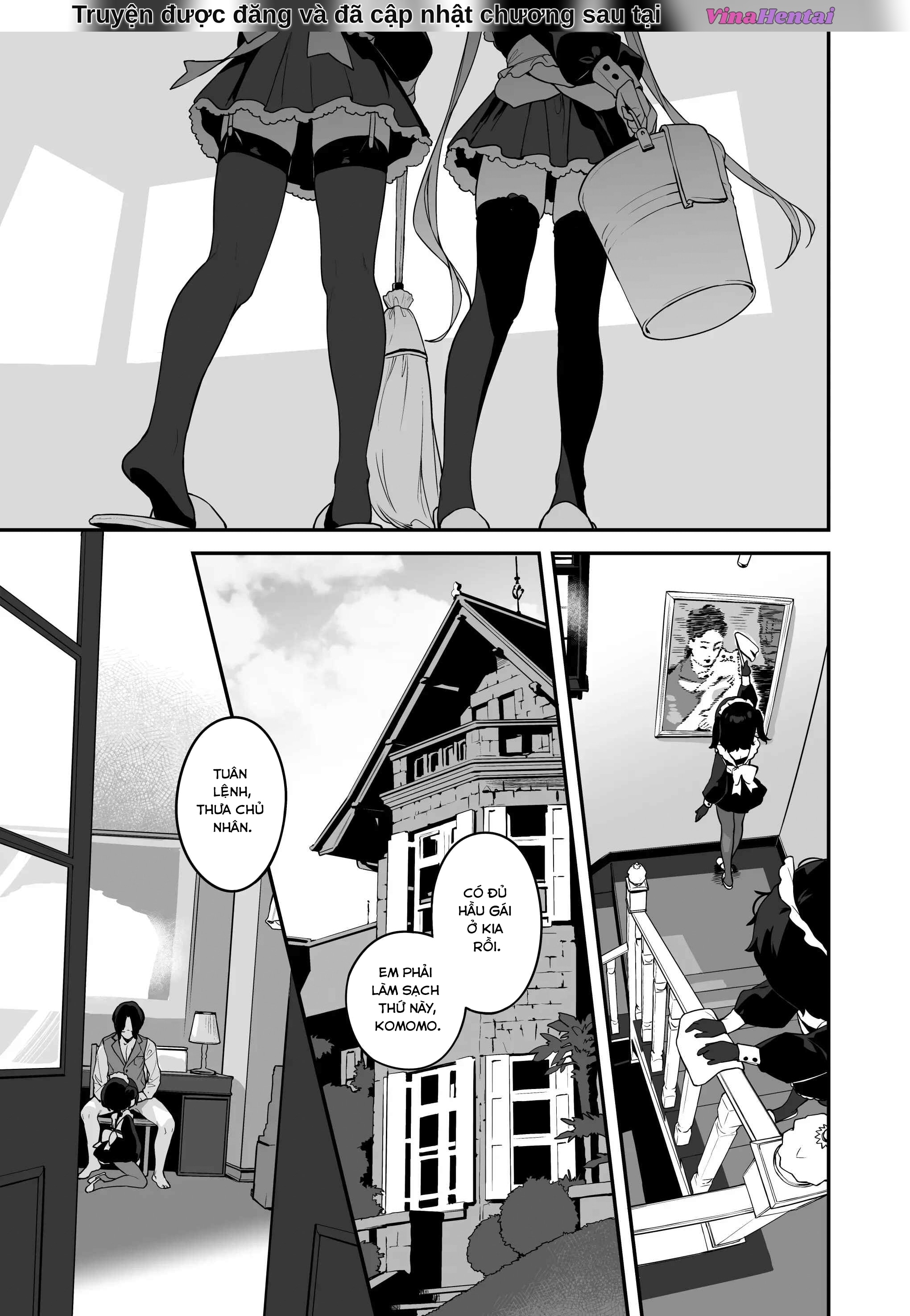 HentaiVN.net - Ảnh 3 - Komomo là một bé hầu gái ♥ loli - Chap 1
