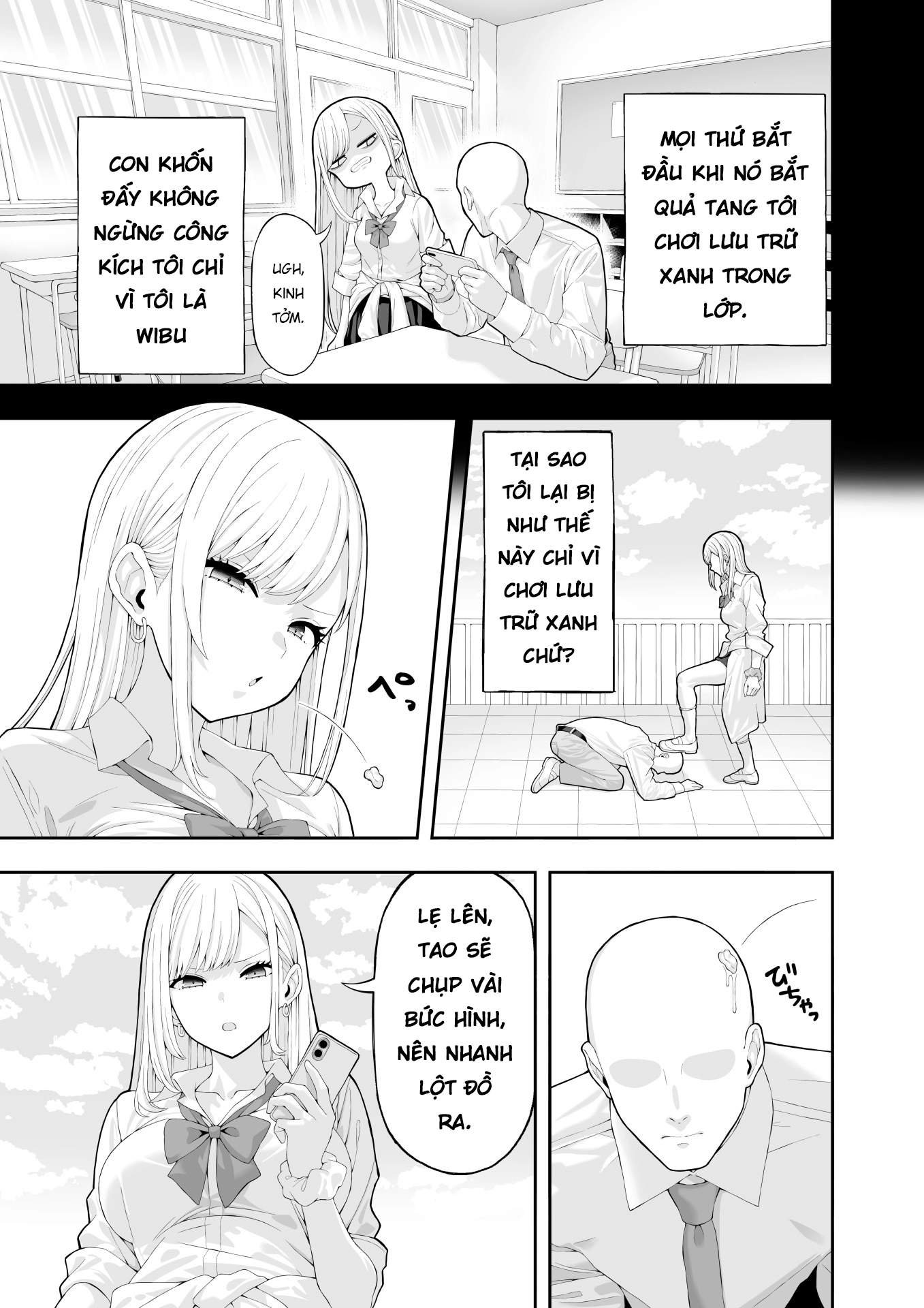 HentaiVN.net - Ảnh 4 - Thôi Miên Em Gyaru Hay Bắt Nạt - Một Bắn