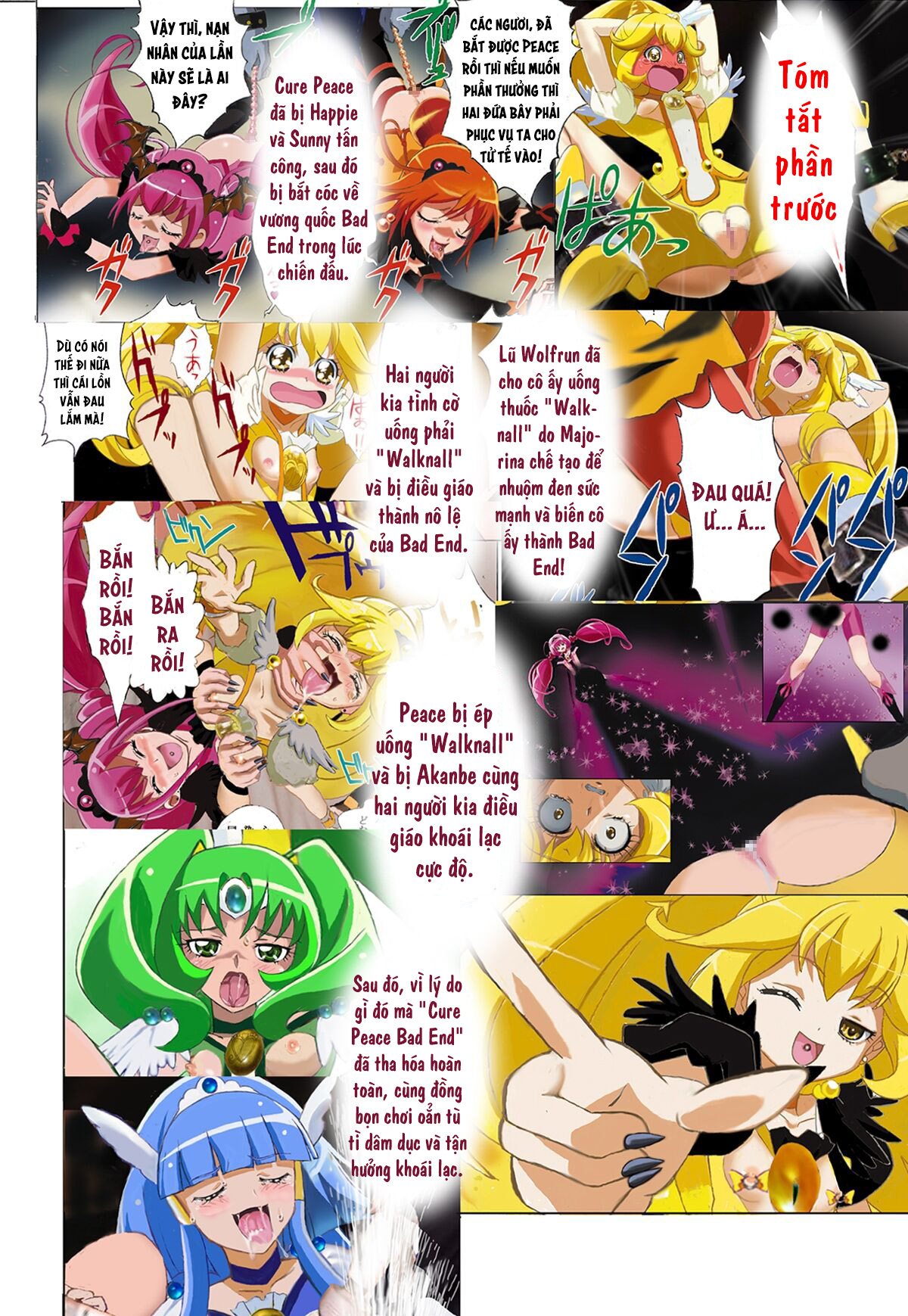 HentaiVN.net - Ảnh 3 - [Ero Tantei Jimusho] Evil Smile PreC*re! Bad End Full Color - Chap 2