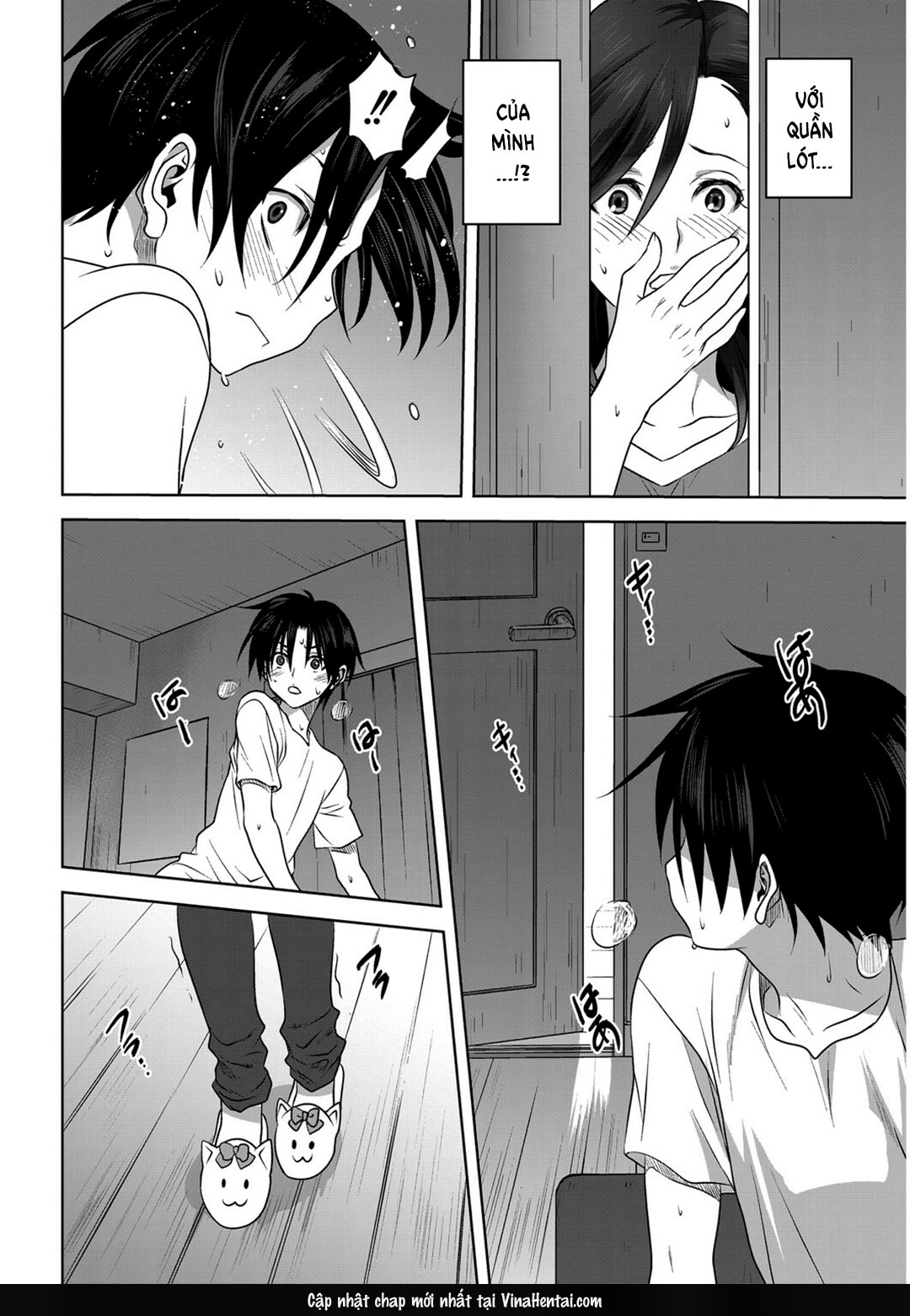 HentaiVN.net - Ảnh 4 - Bí mật ngày chủ nhật của mẹ con tôi - oneshot
