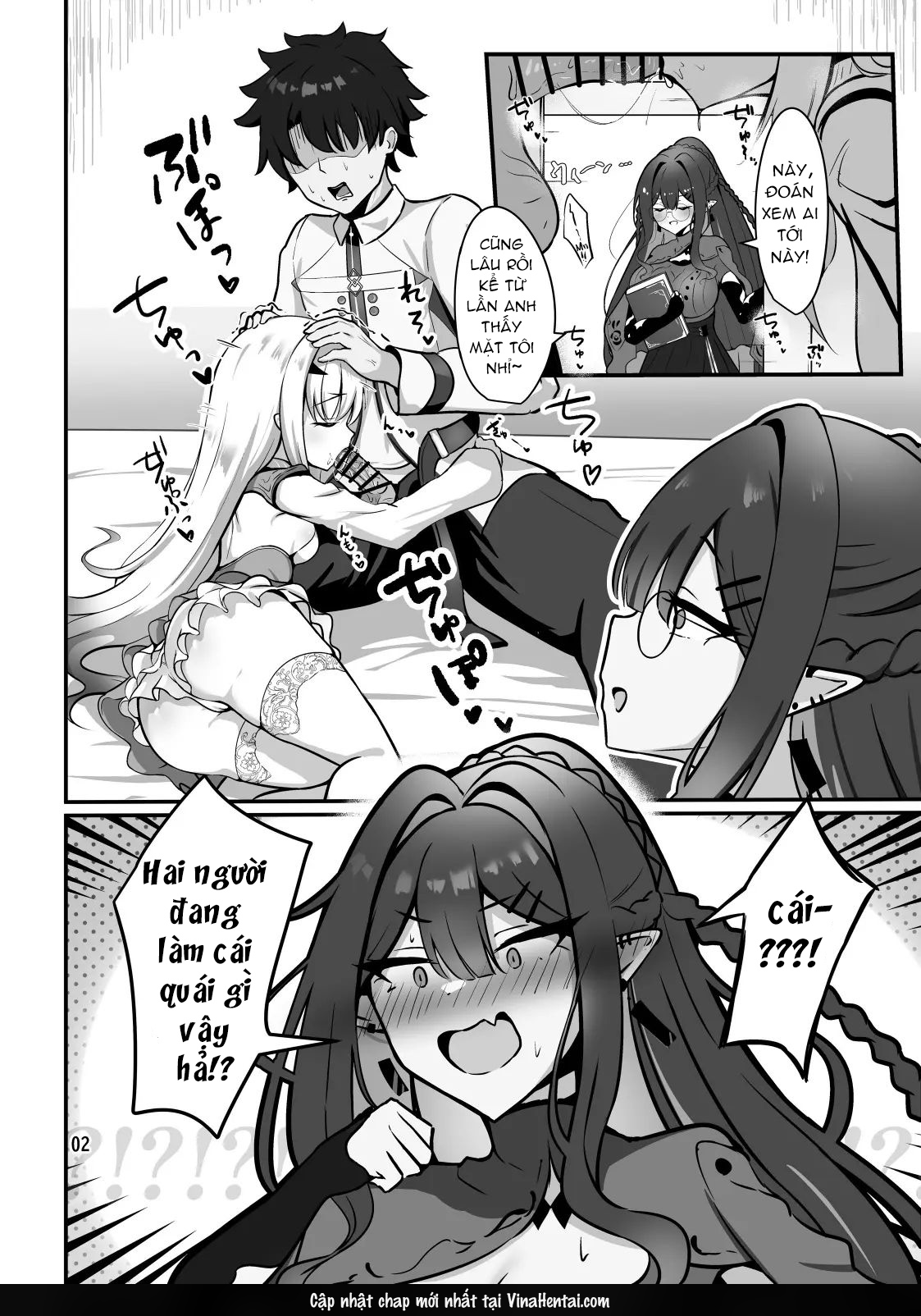 HentaiVN.net - Ảnh 4 - Fairy Kiss Tastes Like Summer - Chap 1