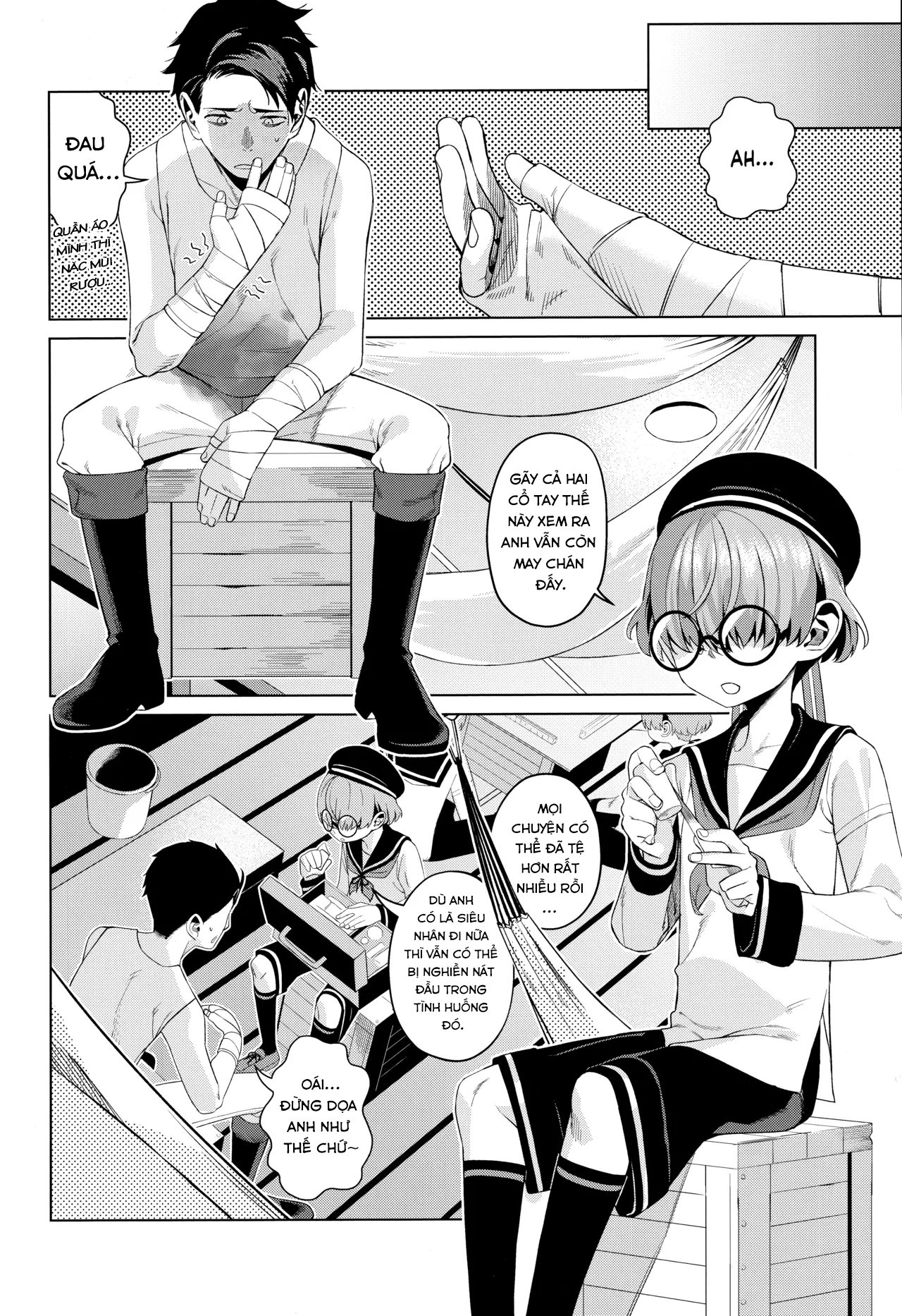 HentaiVN.net - Ảnh 4 - Sự Quyến Rũ Của Một Thủy Thủ - Oneshot