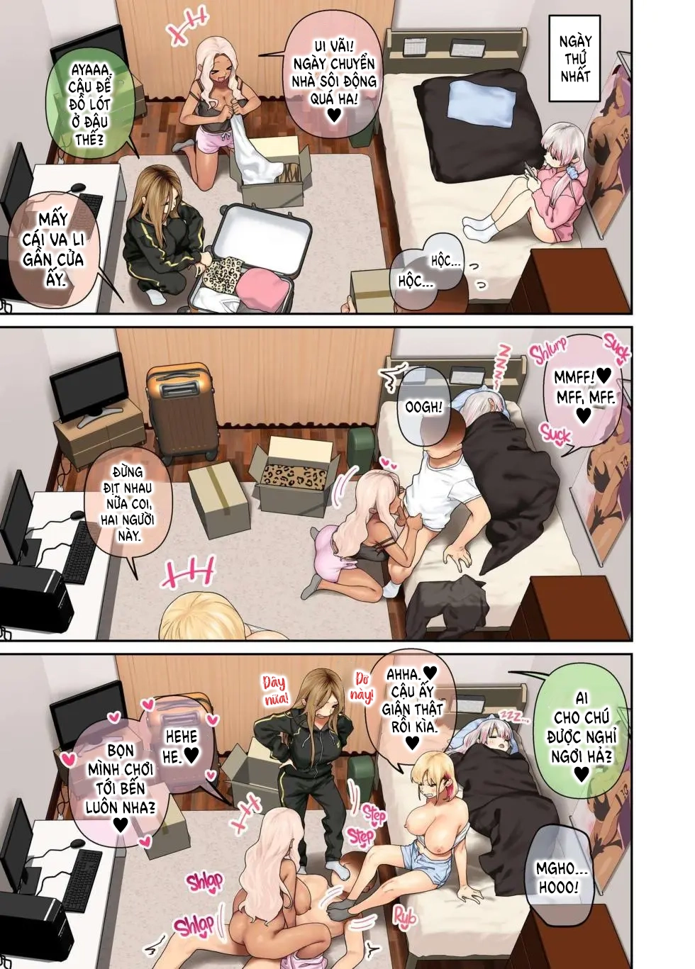 HentaiVN.net - Ảnh 30 - Gyaru Harem Invasion 2 - oneshot