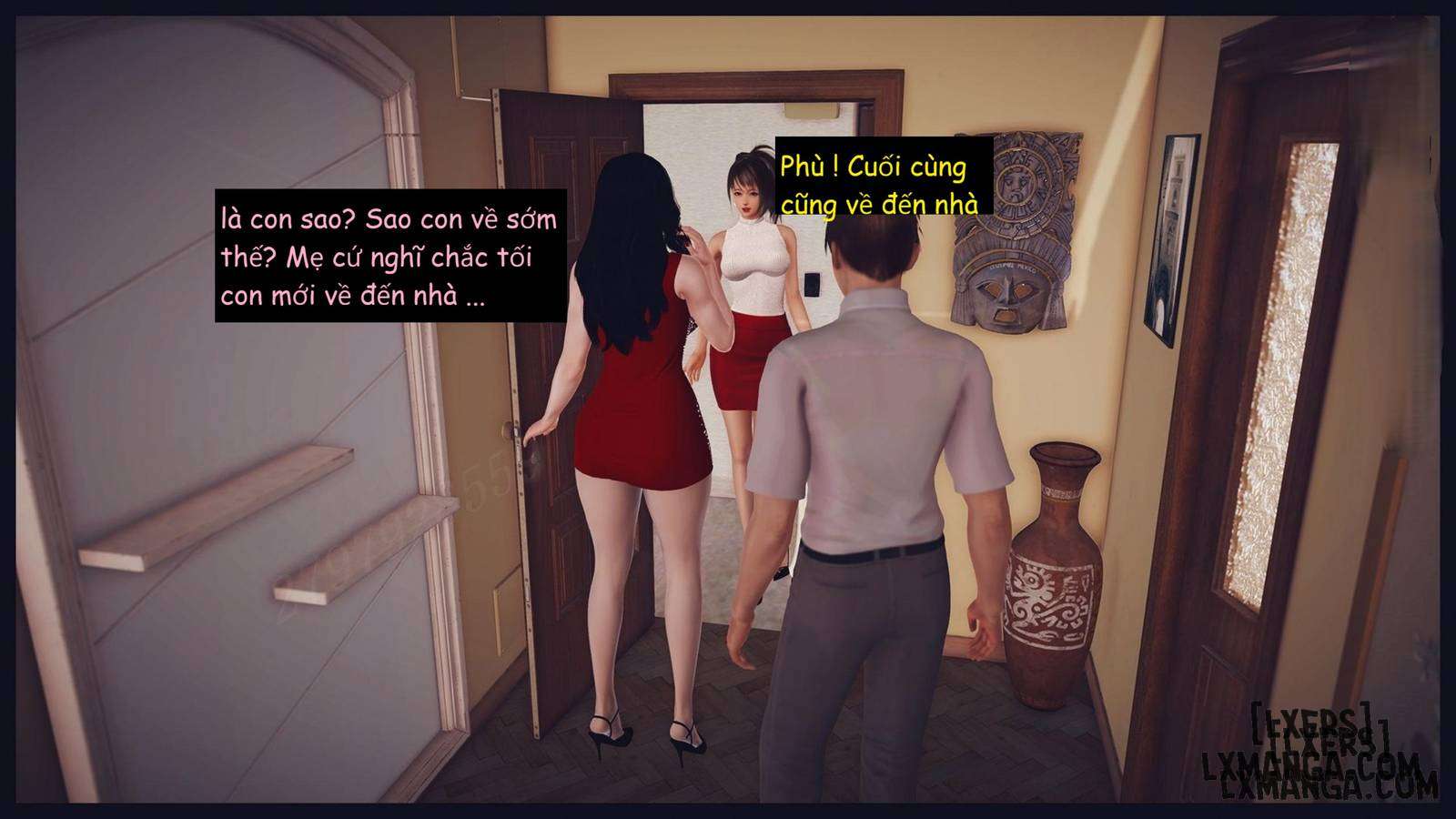 HentaiVN.net - Ảnh 29 - Đọc Sách Cùng Mẹ - Chap 1