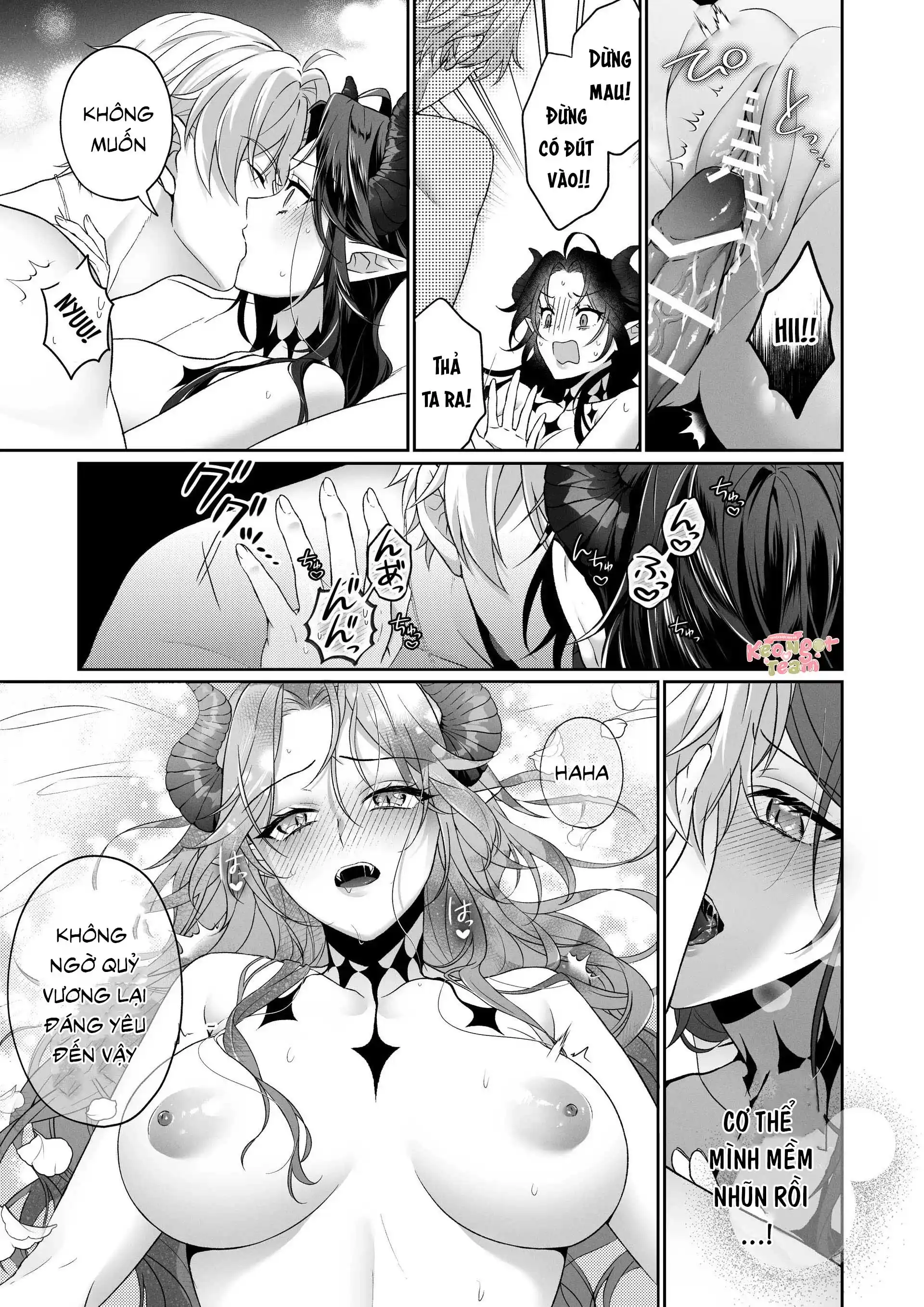 HentaiVN.net - Ảnh 30 -  Ma Vương Ngây Thơ Vô Tri Bị Dũng Sĩ Cuồng Tình Bắt Giữ - Chap 1