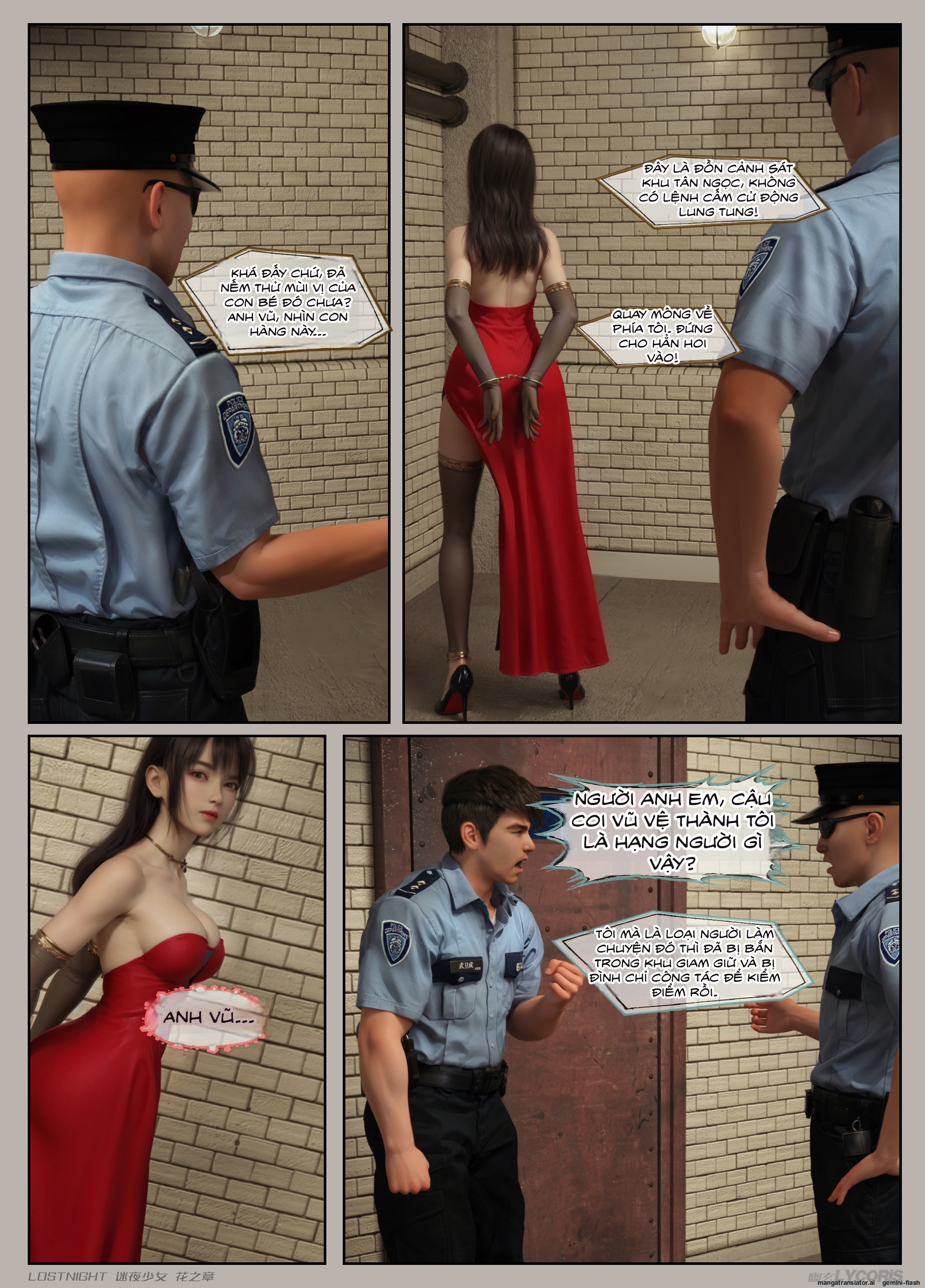 HentaiVN.net - Ảnh 31 - Thiếu Nữ Lạc Trong Đêm - Chương Của Hoa - Chương 4